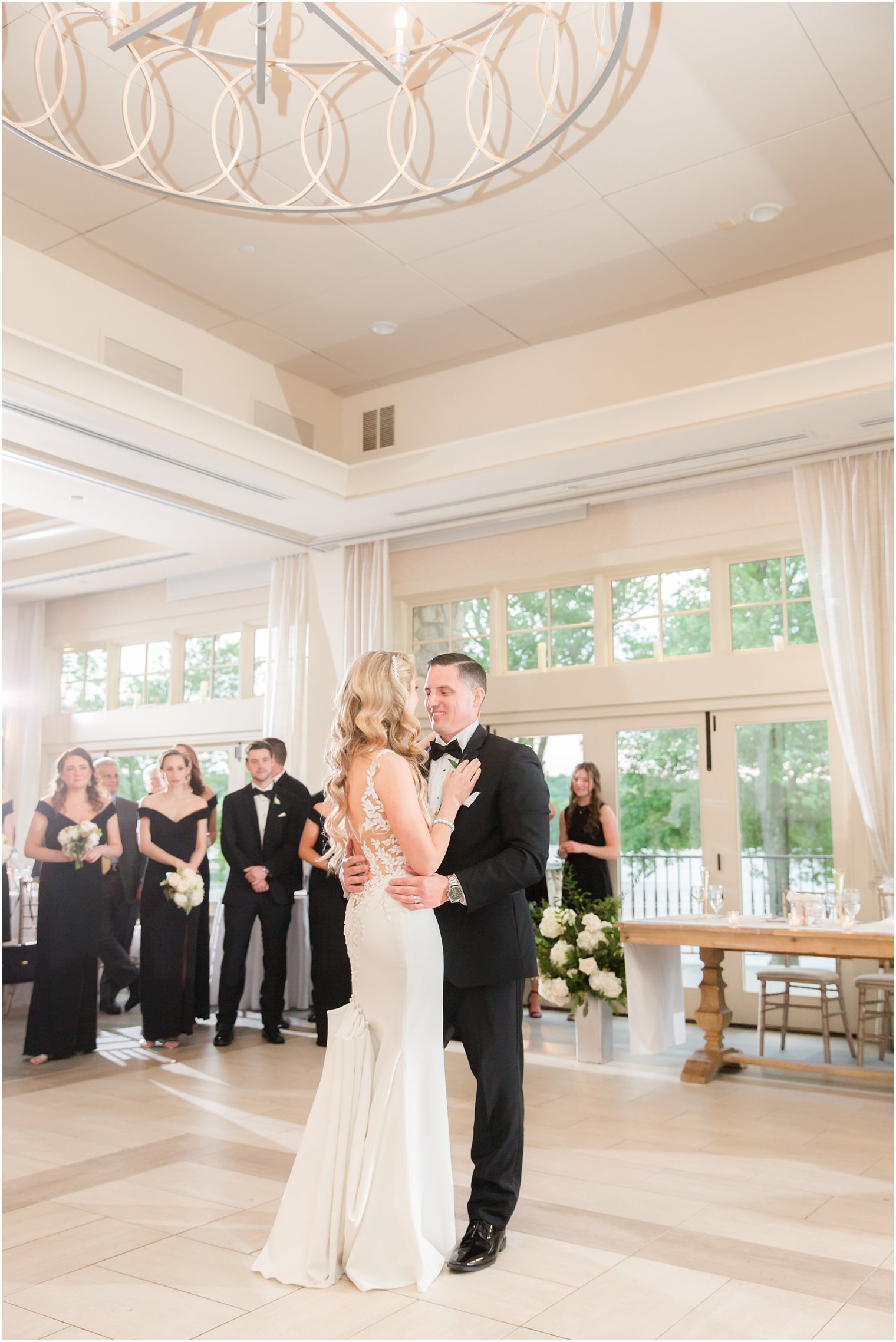 wedding first dance at Indian Trail Club in Franklin Lakes, NJ