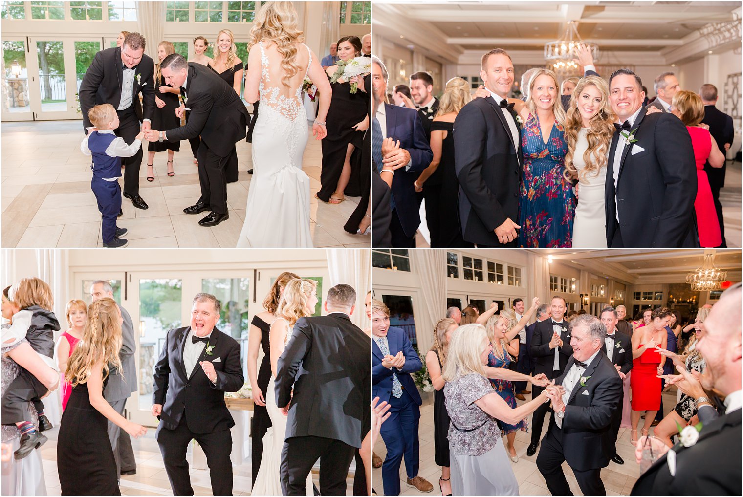 wedding reception dancing photos at Indian Trail Club in Franklin Lakes, NJ