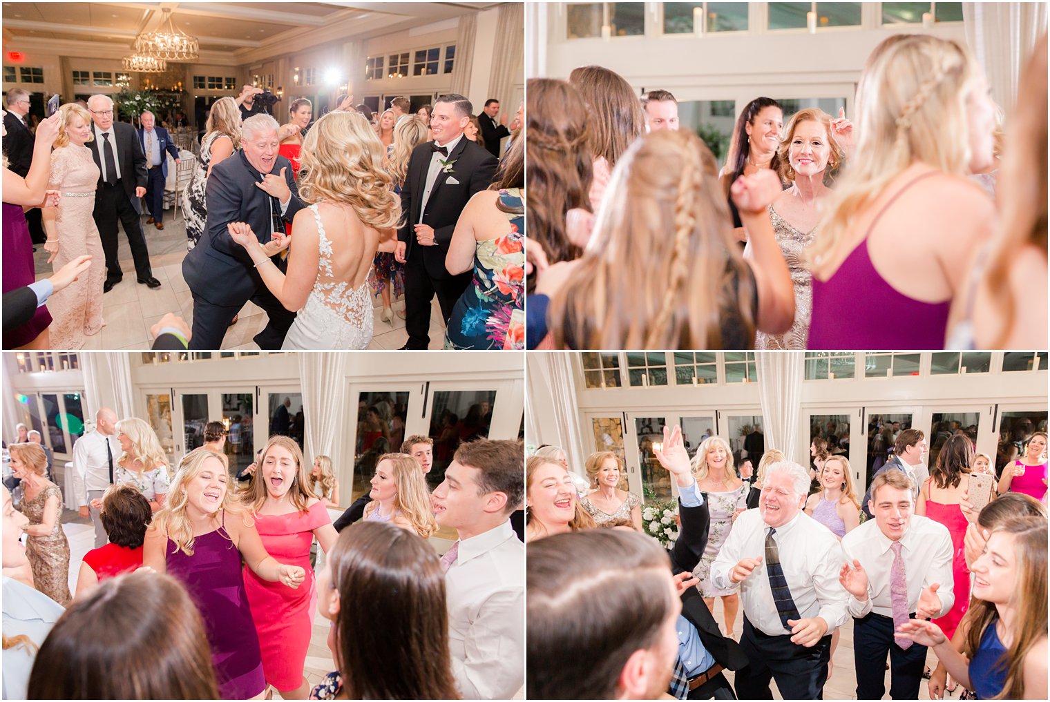 wedding reception dancing photos at Indian Trail Club in Franklin Lakes, NJ