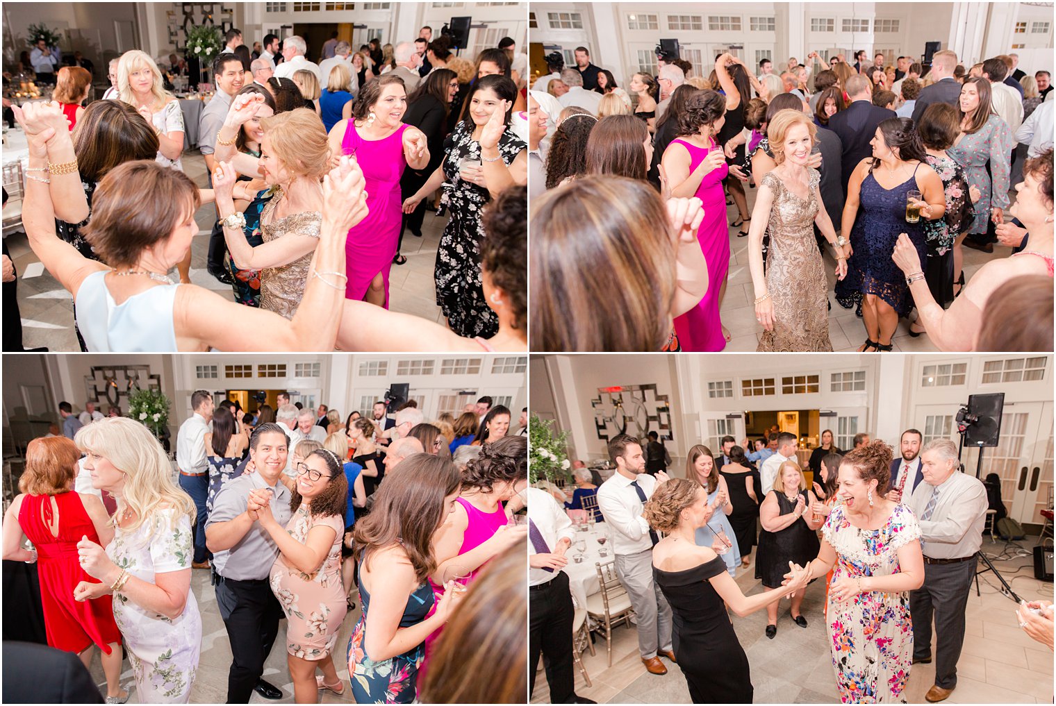 wedding reception dancing photos at Indian Trail Club in Franklin Lakes, NJ