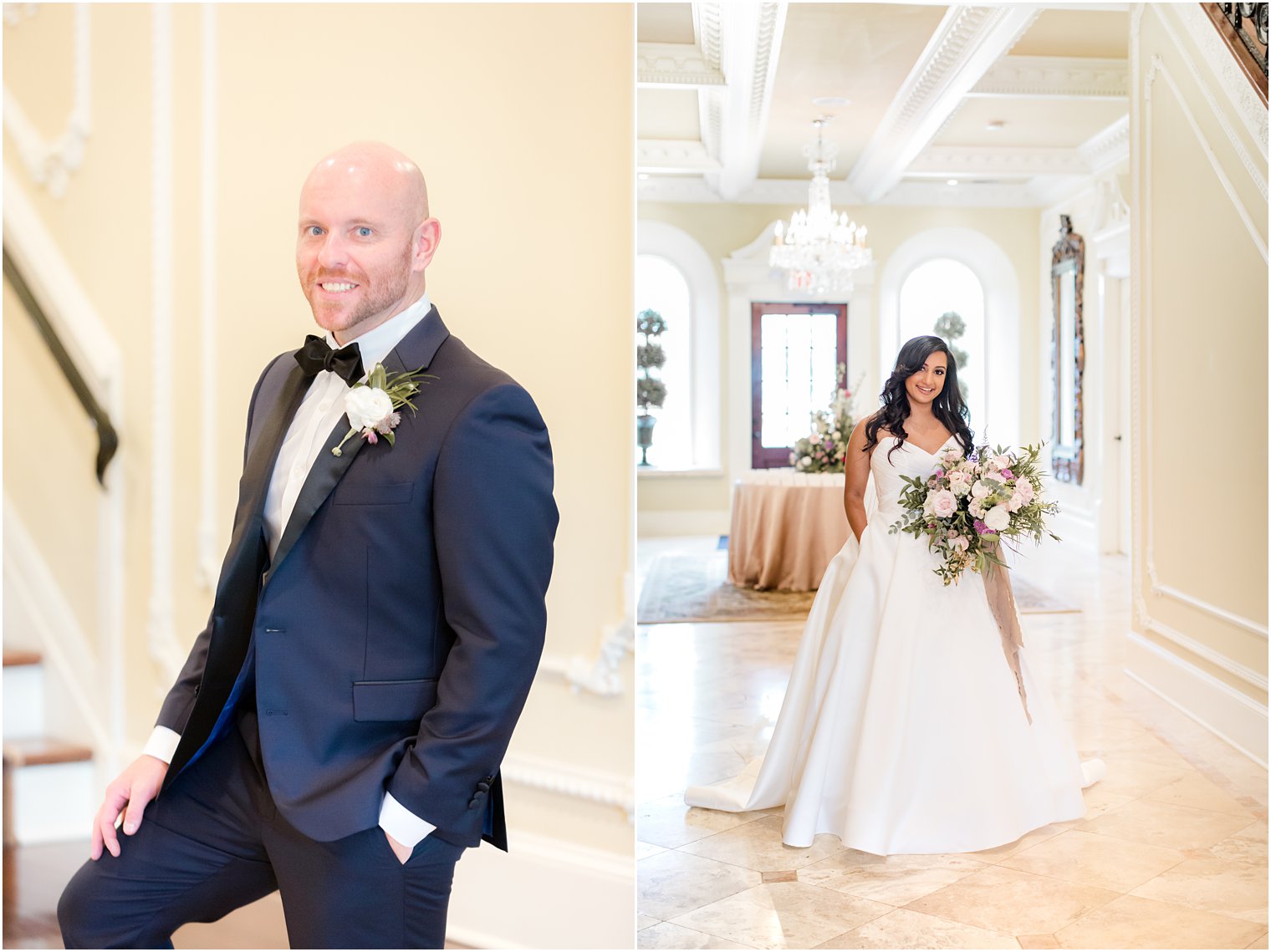 bride and groom portraits at The Ashford Estate
