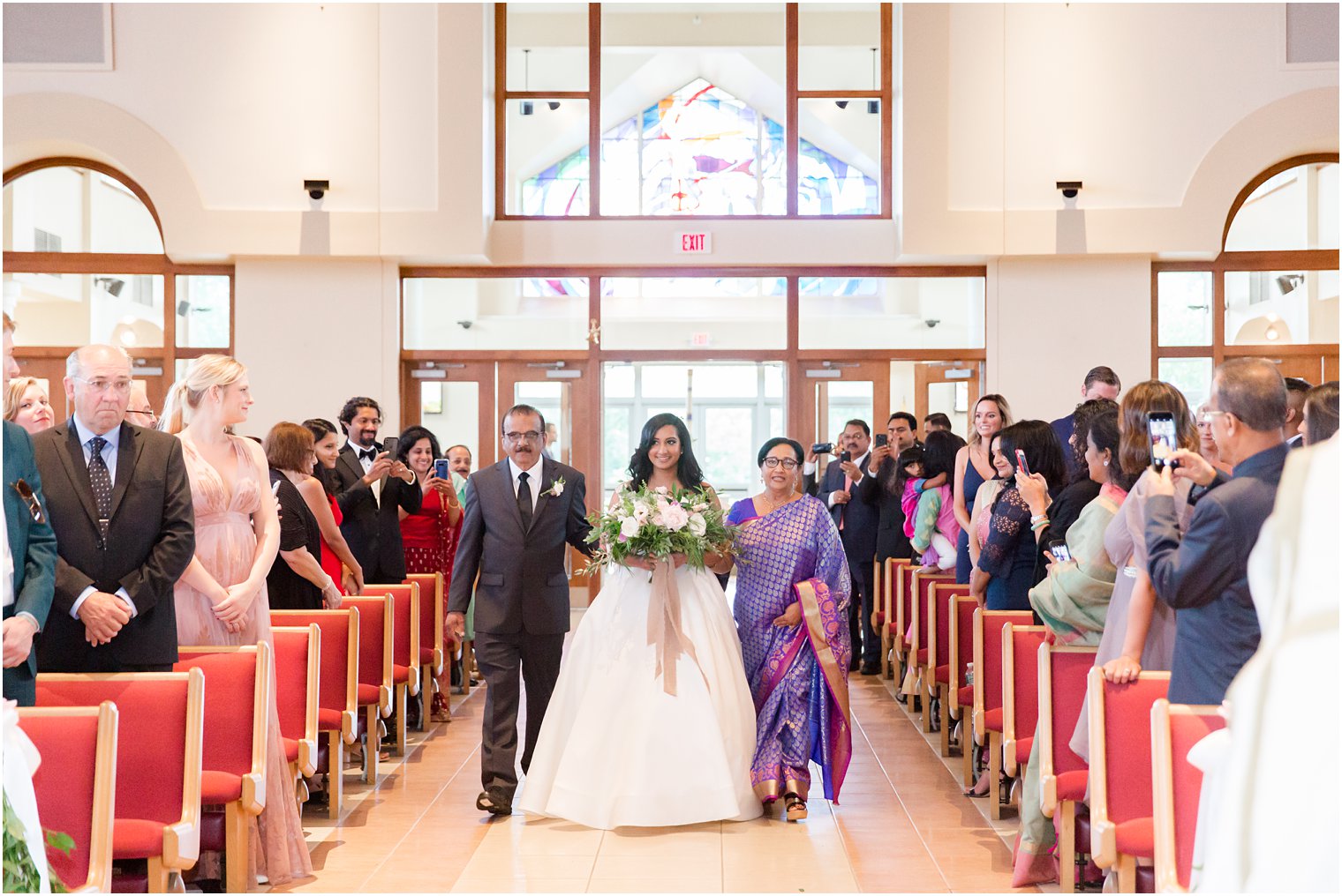 Wedding ceremony at St. Gregory the Great in Hamilton, NJ