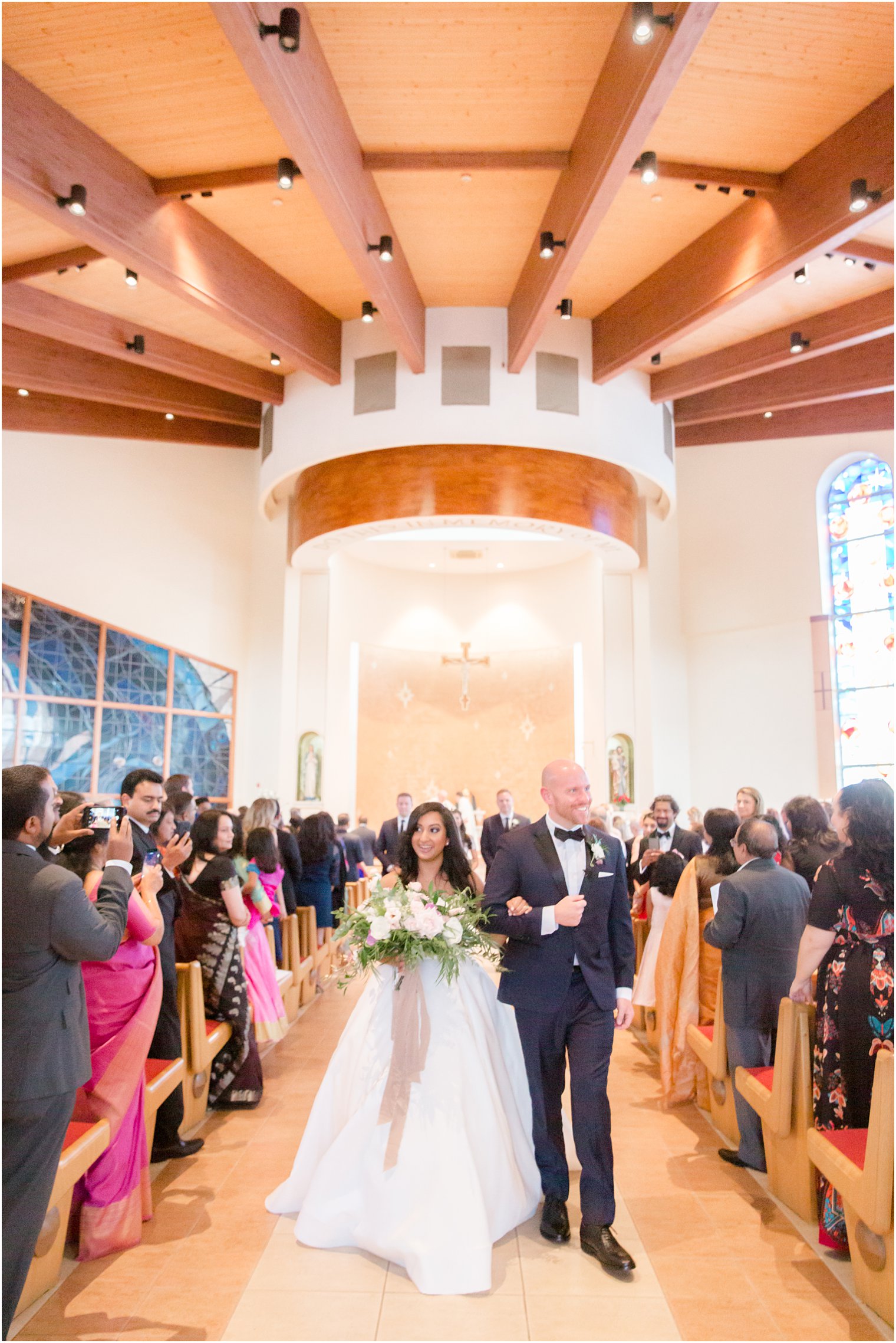 Wedding ceremony at St. Gregory the Great in Hamilton, NJ