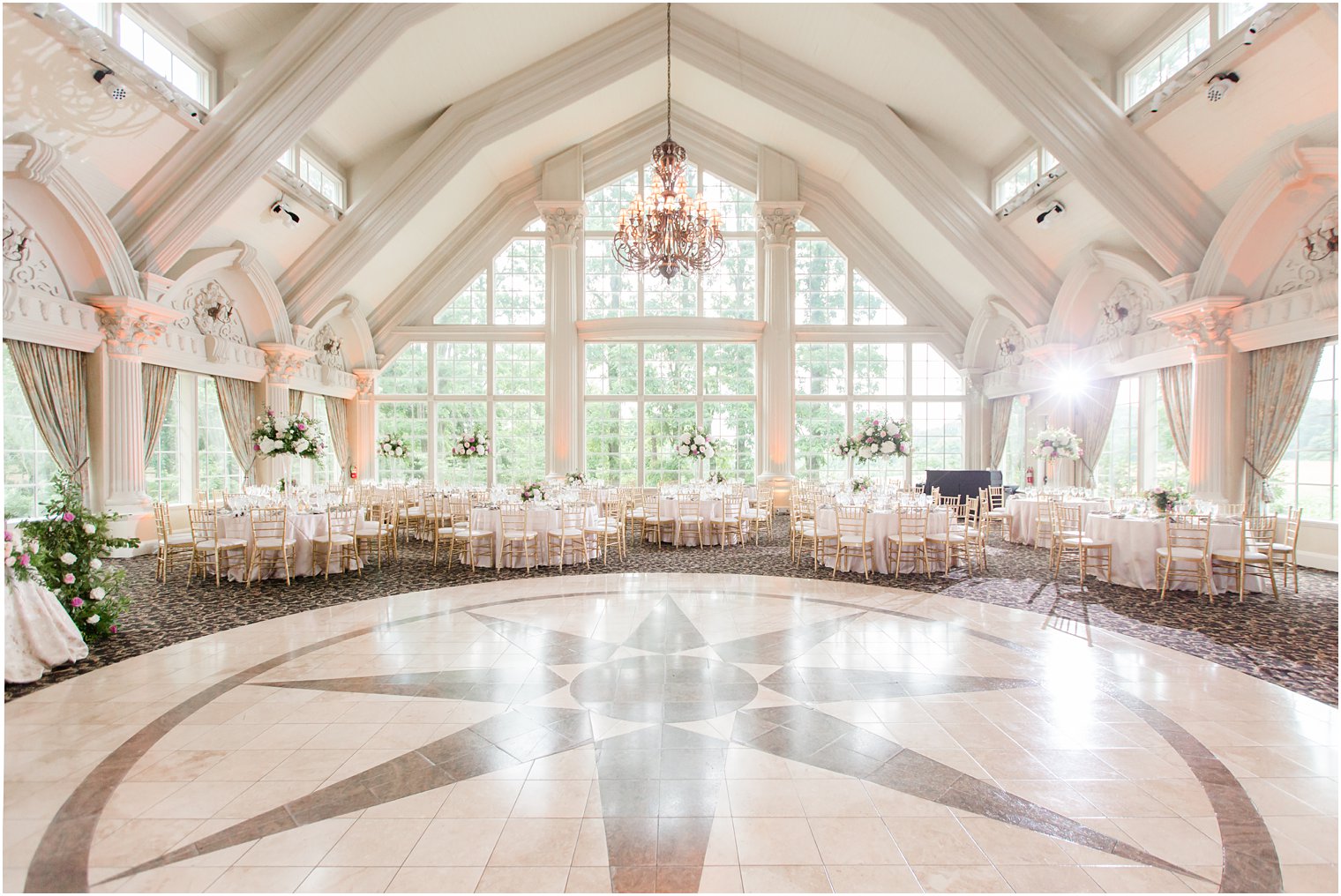 Romantic wedding reception at The Ashford Estate