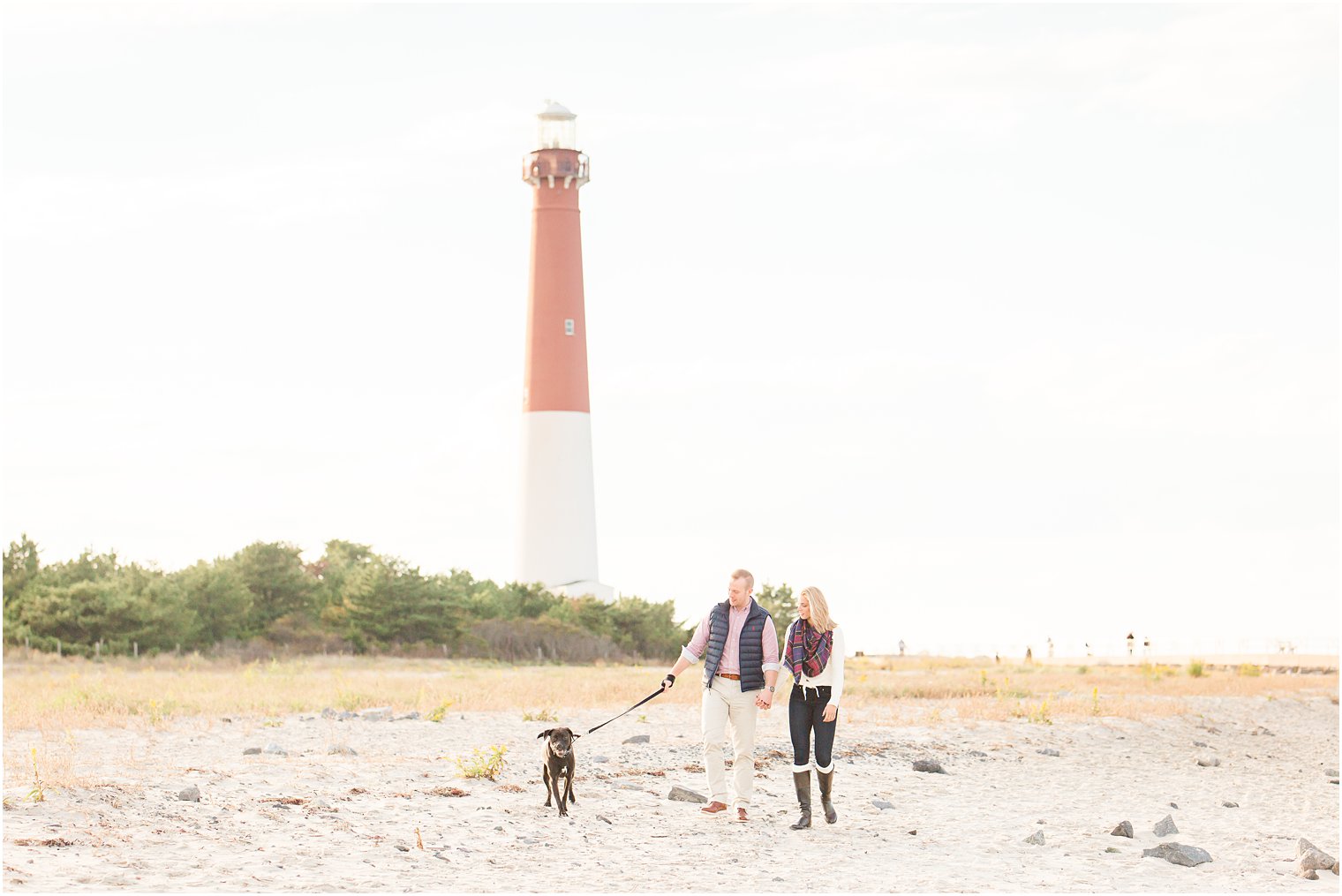 Barnegat Lighthouse Engagement Session by Idalia Photography