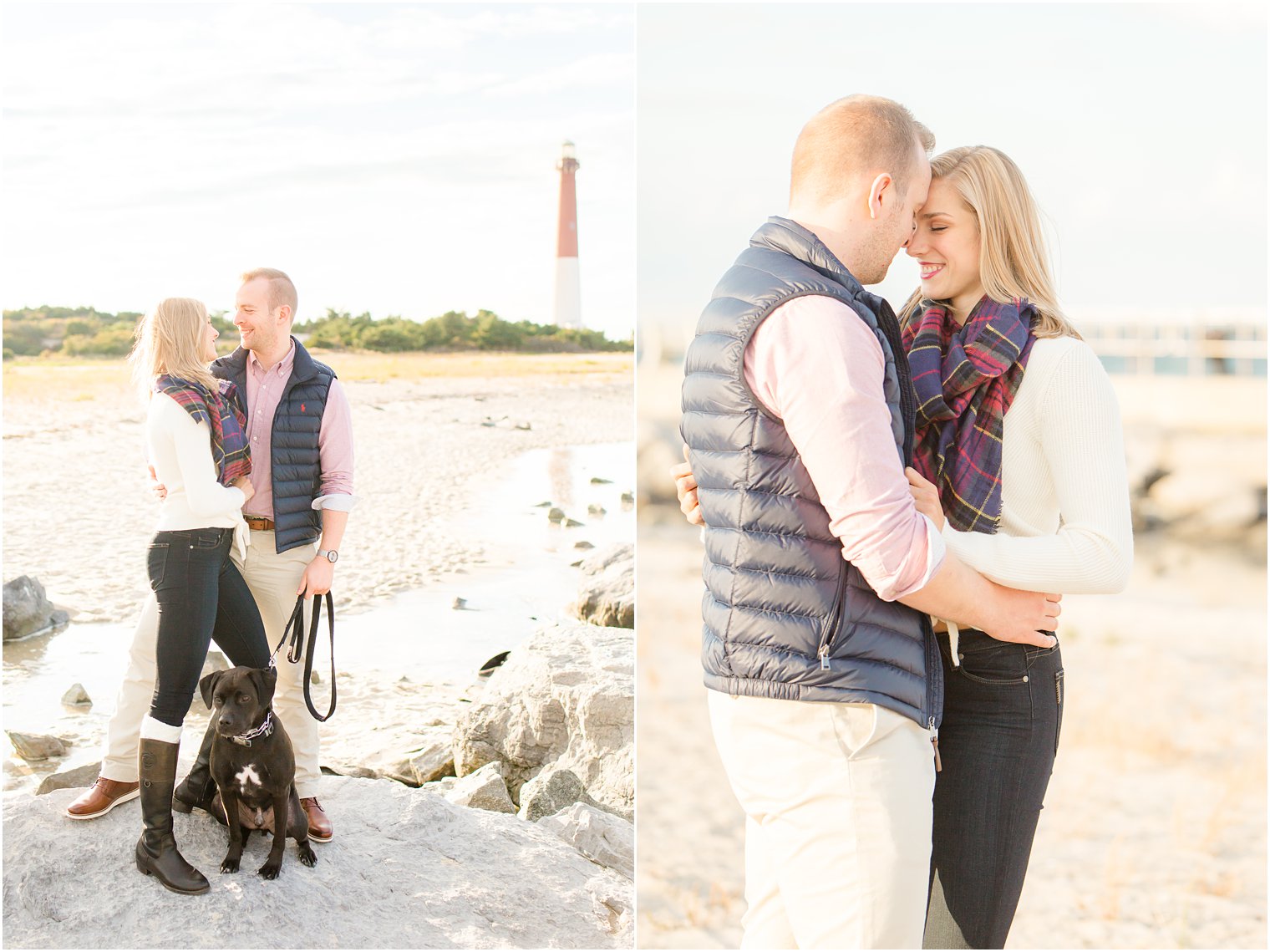 Barnegat Lighthouse Engagement Session by Idalia Photography