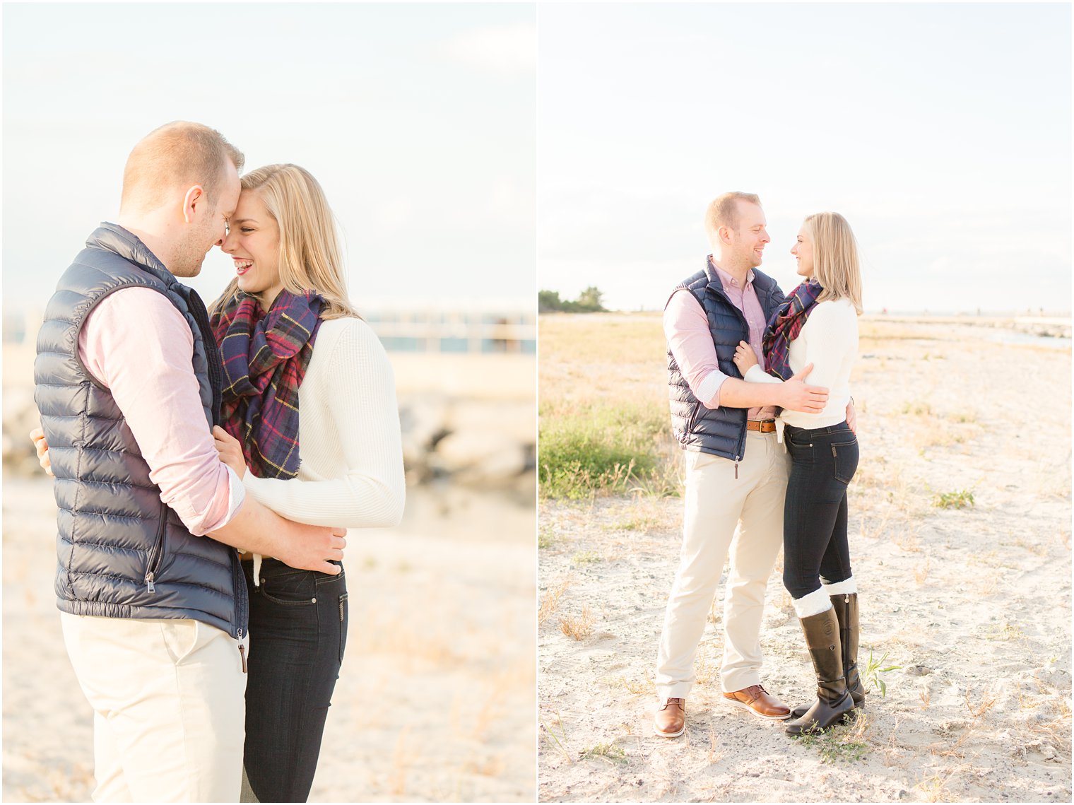 Barnegat Lighthouse Engagement Session by Idalia Photography