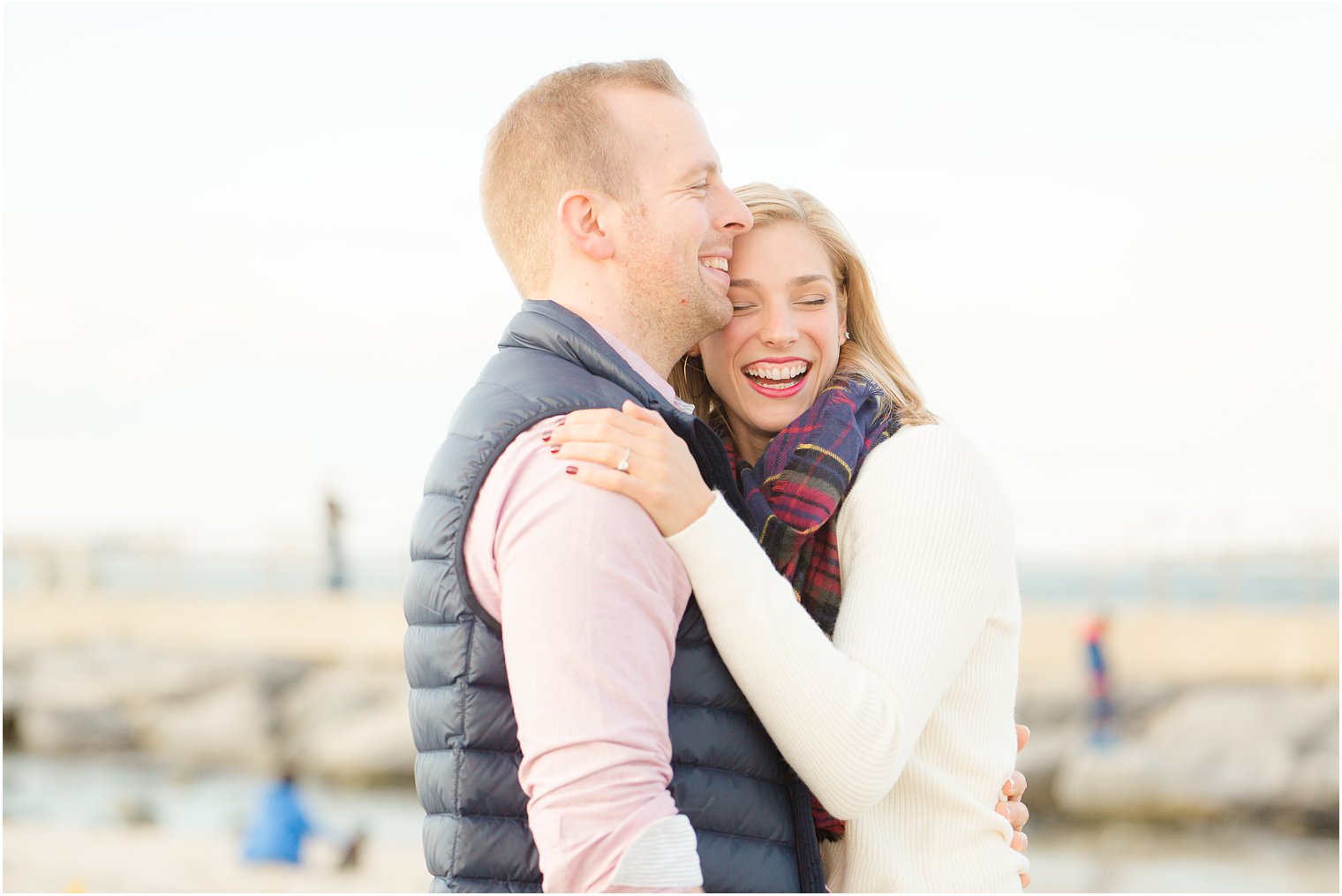 Barnegat Lighthouse Engagement Session by Idalia Photography