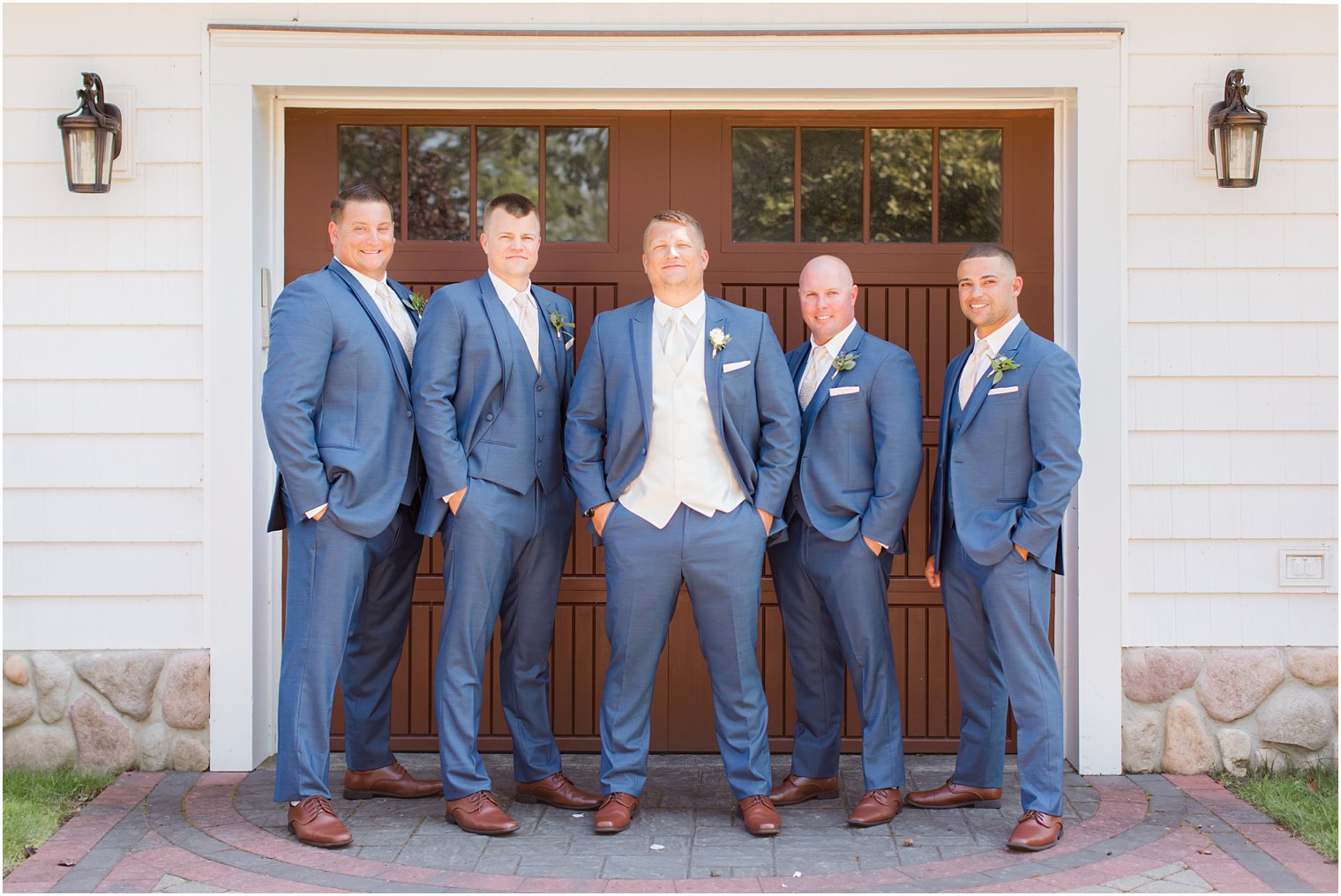 Groomsmen photo at The English Manor in Ocean, NJ