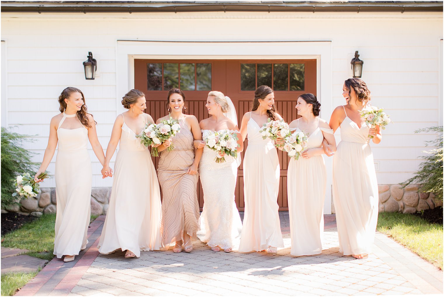 Bridesmaid photo at The English Manor in Ocean, NJ