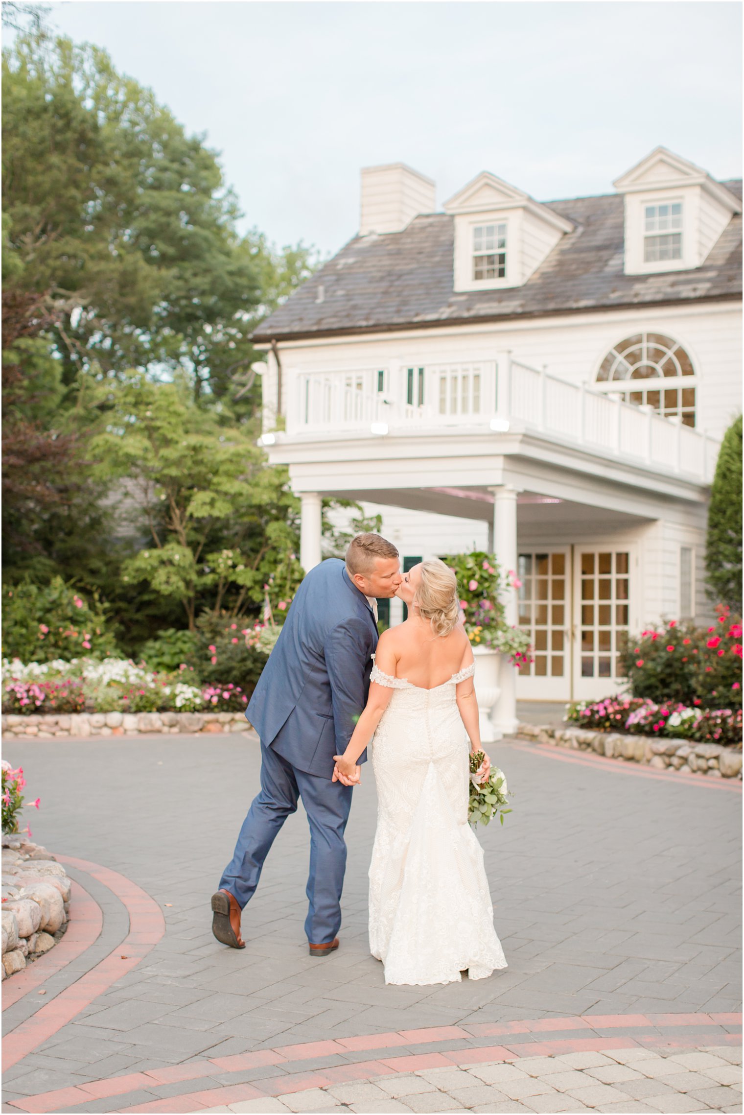 Golden hour portraits at The English Manor in Ocean, NJ