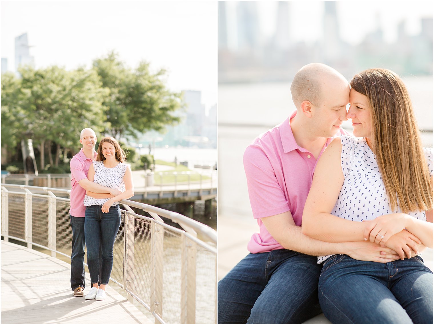 Hoboken Engagement Session by NJ Wedding Photographers Idalia Photography