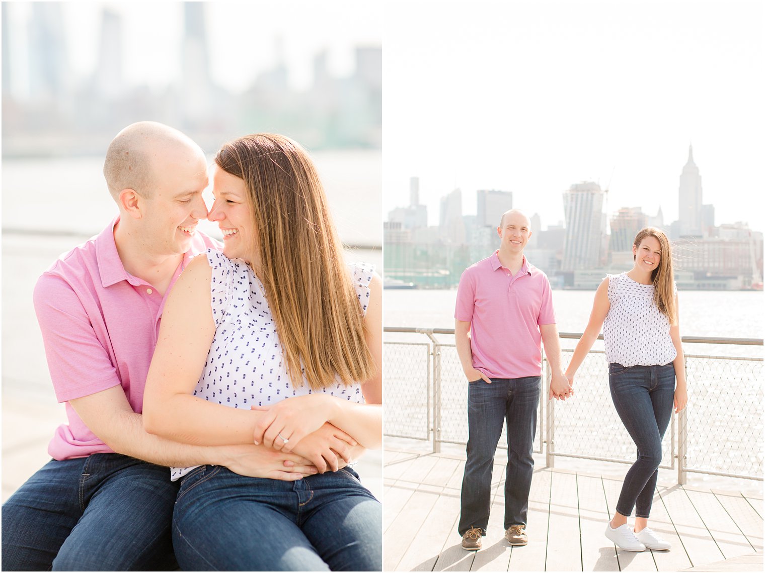 Hoboken Engagement Session by NJ Wedding Photographers Idalia Photography