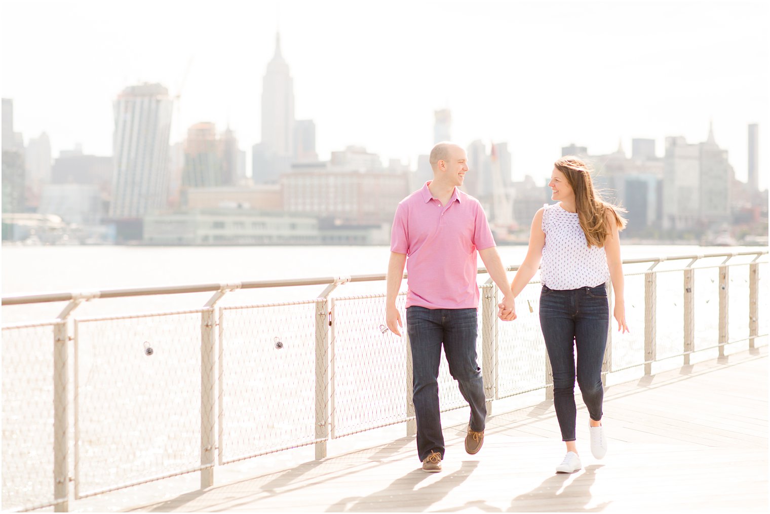 Hoboken Engagement Session by NJ Wedding Photographers Idalia Photography