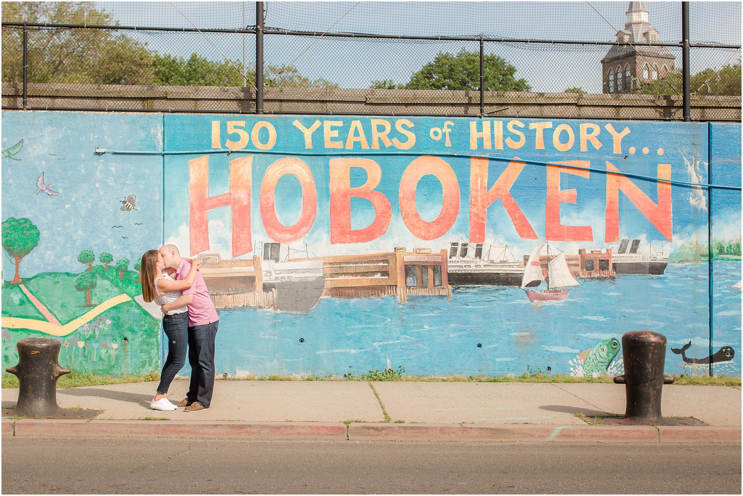 Hoboken Engagement Session by NJ Wedding Photographers Idalia Photography