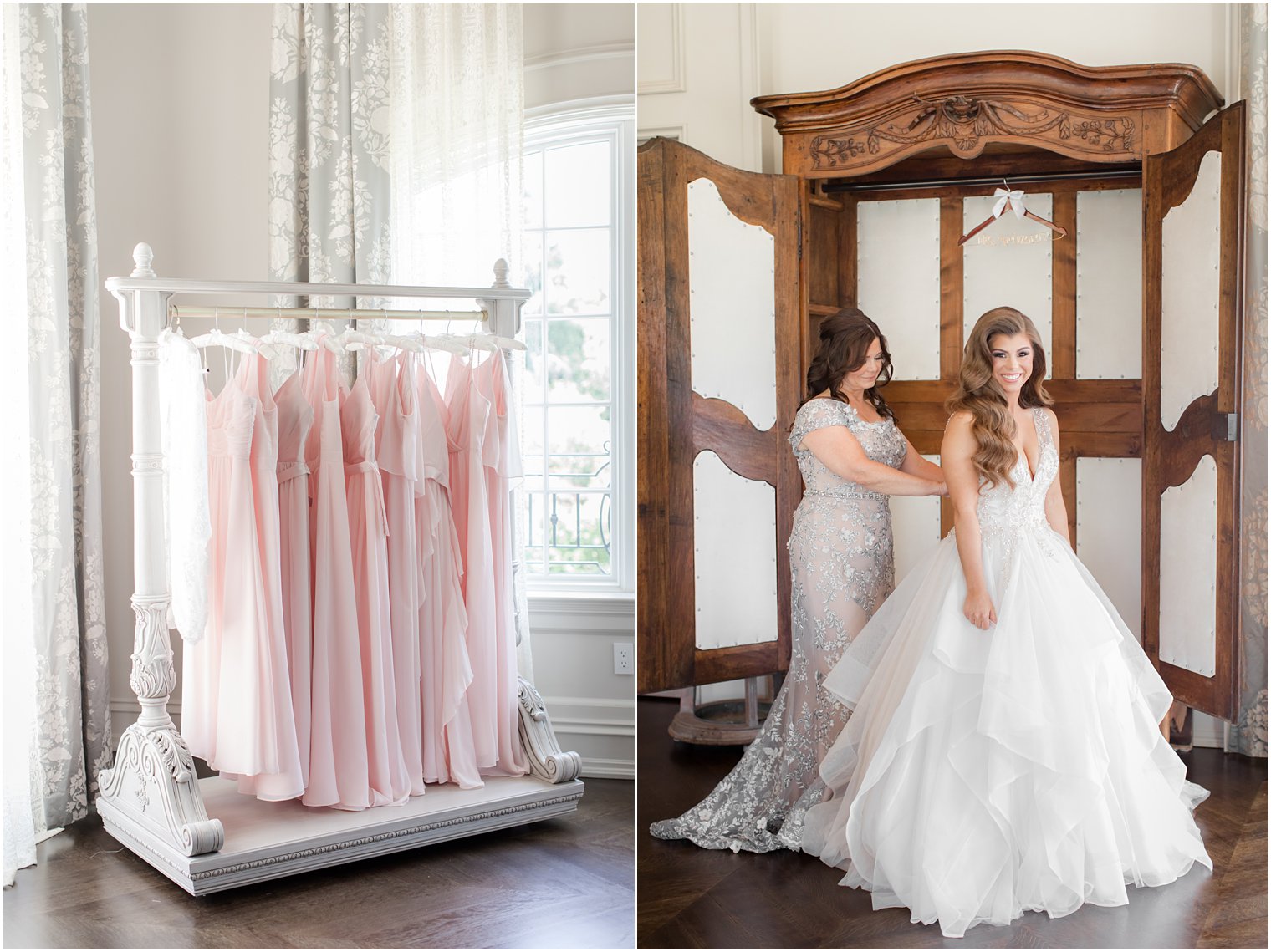 Bride prep at Park Chateau Estate in East Brunswick, NJ