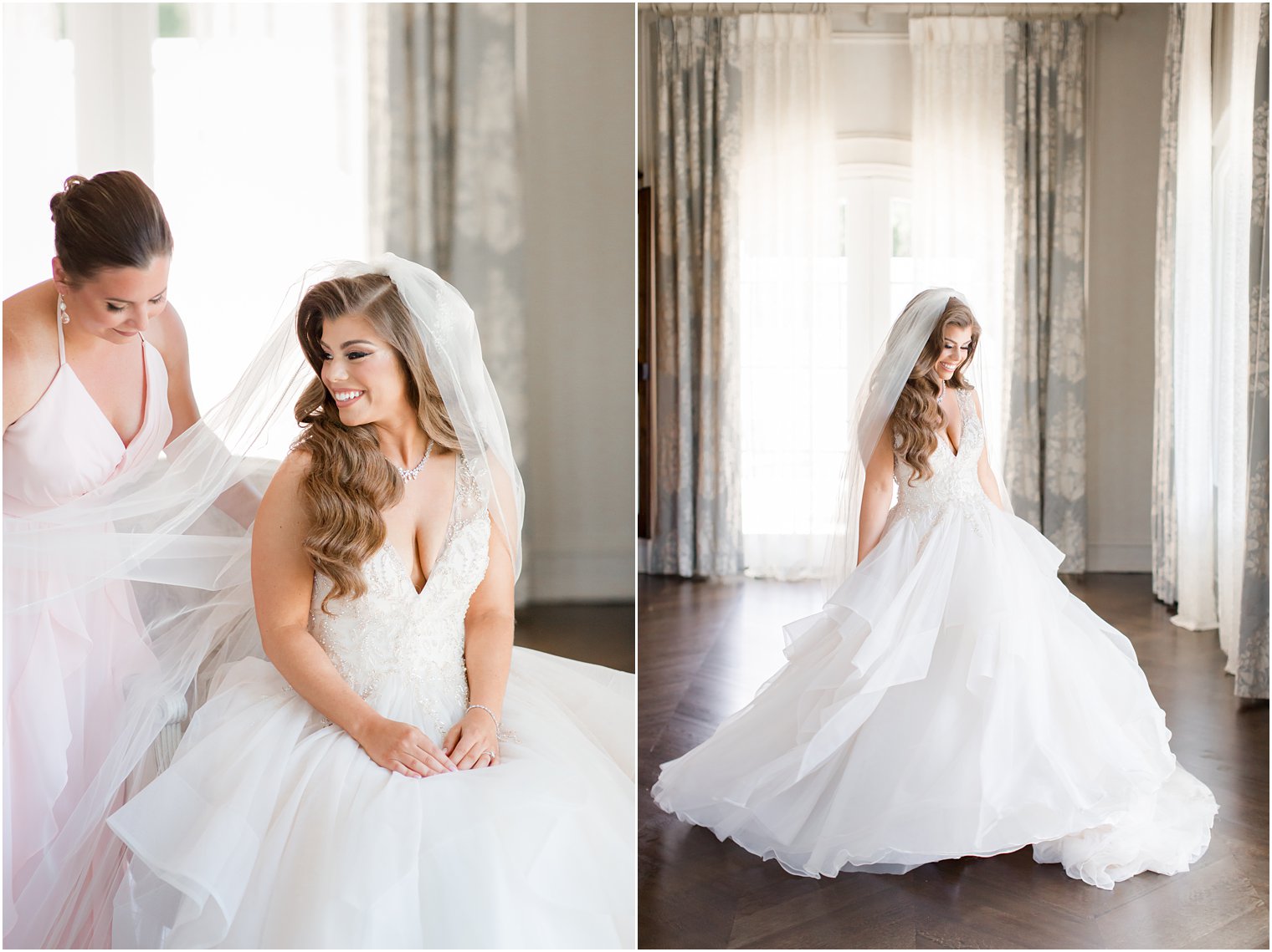 Bridal portraits at Park Chateau Estate