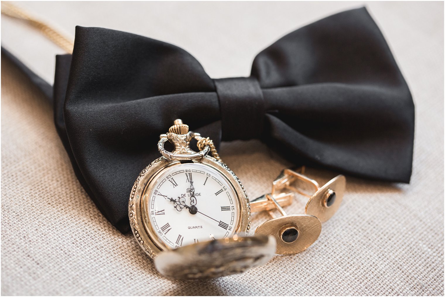 Groom's pocket watch at Park Chateau Estate