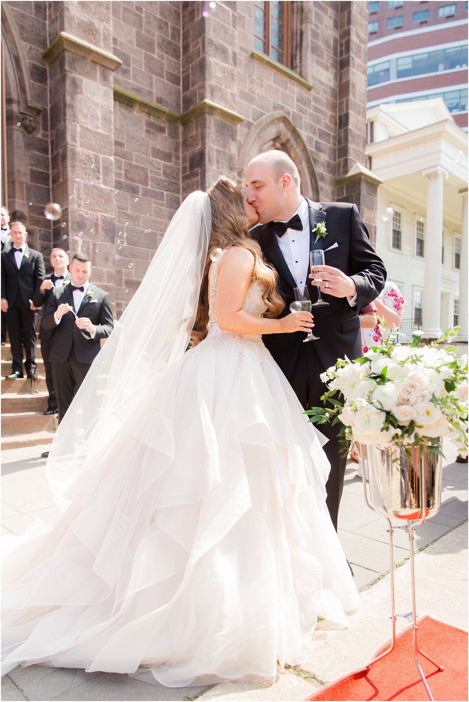 Wedding ceremony at St. Peter the Apostle in New Brunswick NJ