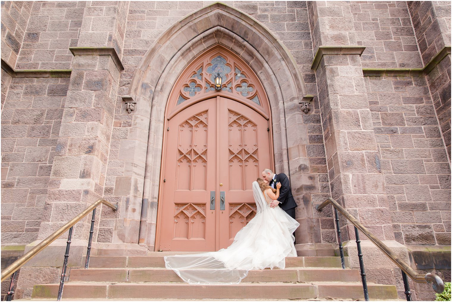 Wedding ceremony at St. Peter the Apostle in New Brunswick NJ