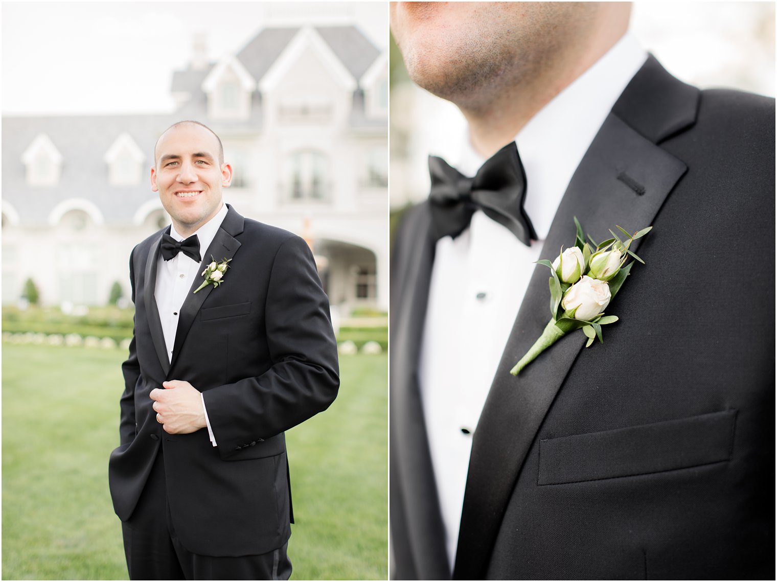 Wedding portraits at Park Chateau Estate in East Brunswick, NJ