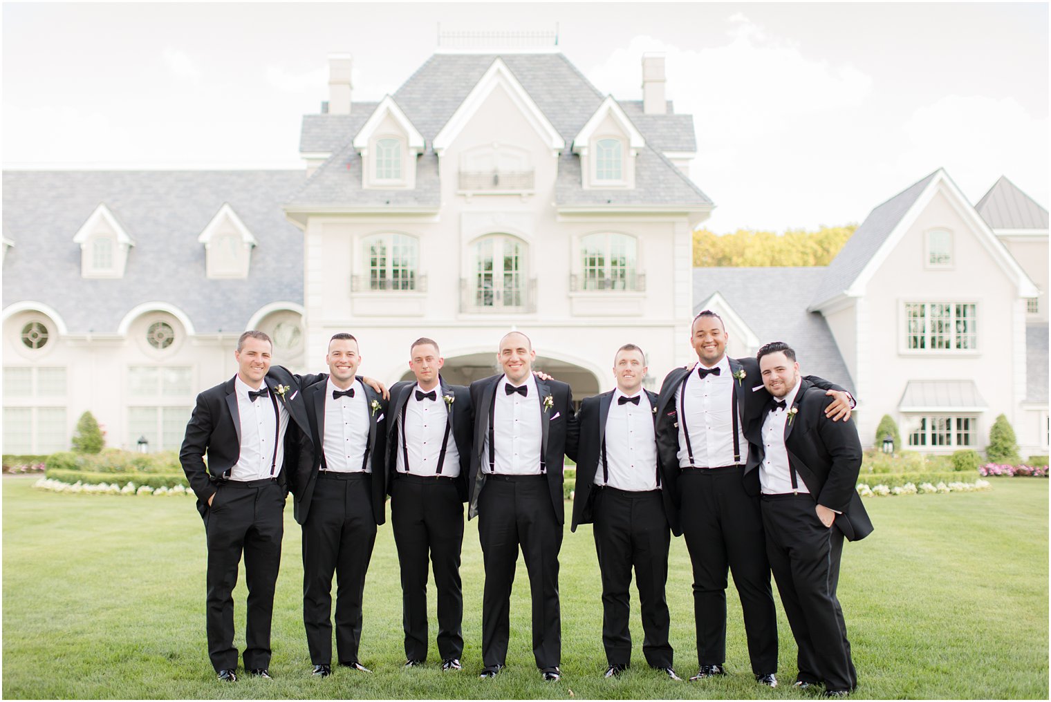 Wedding portraits at Park Chateau Estate in East Brunswick, NJ