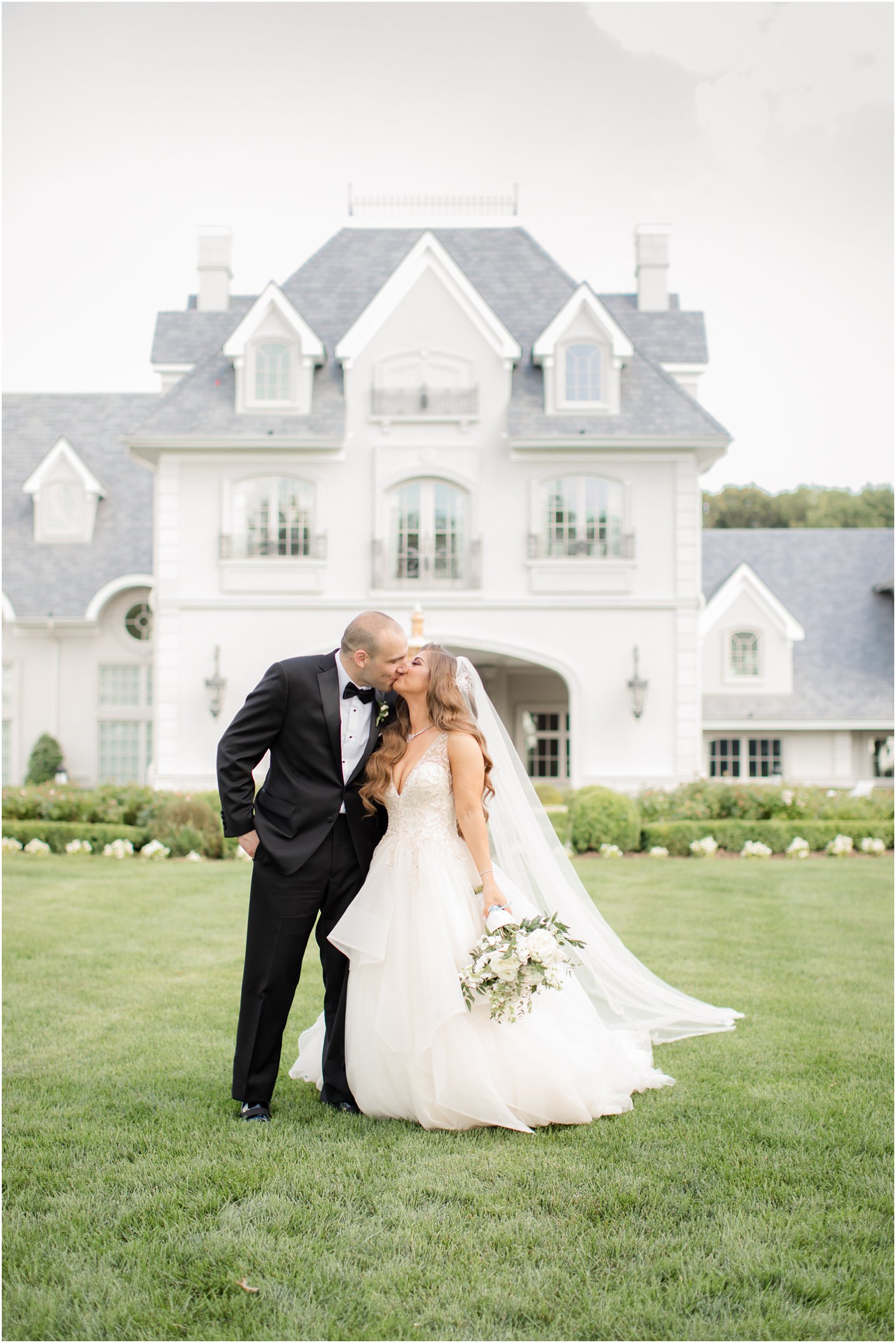 Wedding portraits at Park Chateau Estate in East Brunswick, NJ