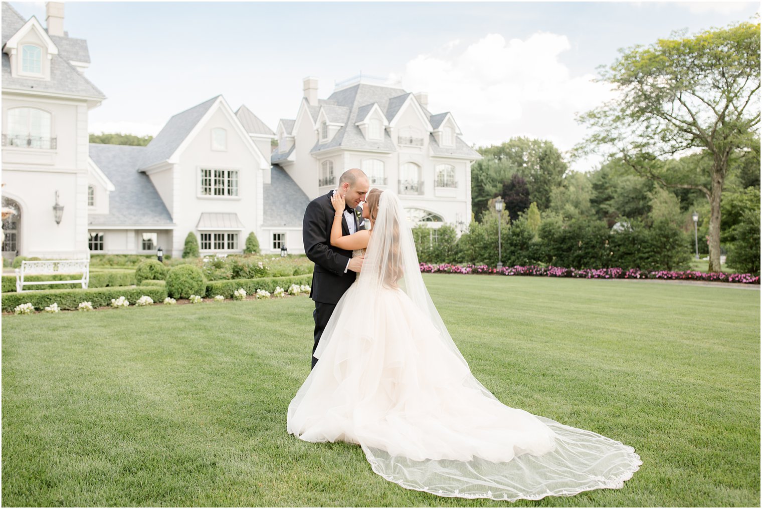 Wedding portraits at Park Chateau Estate in East Brunswick, NJ