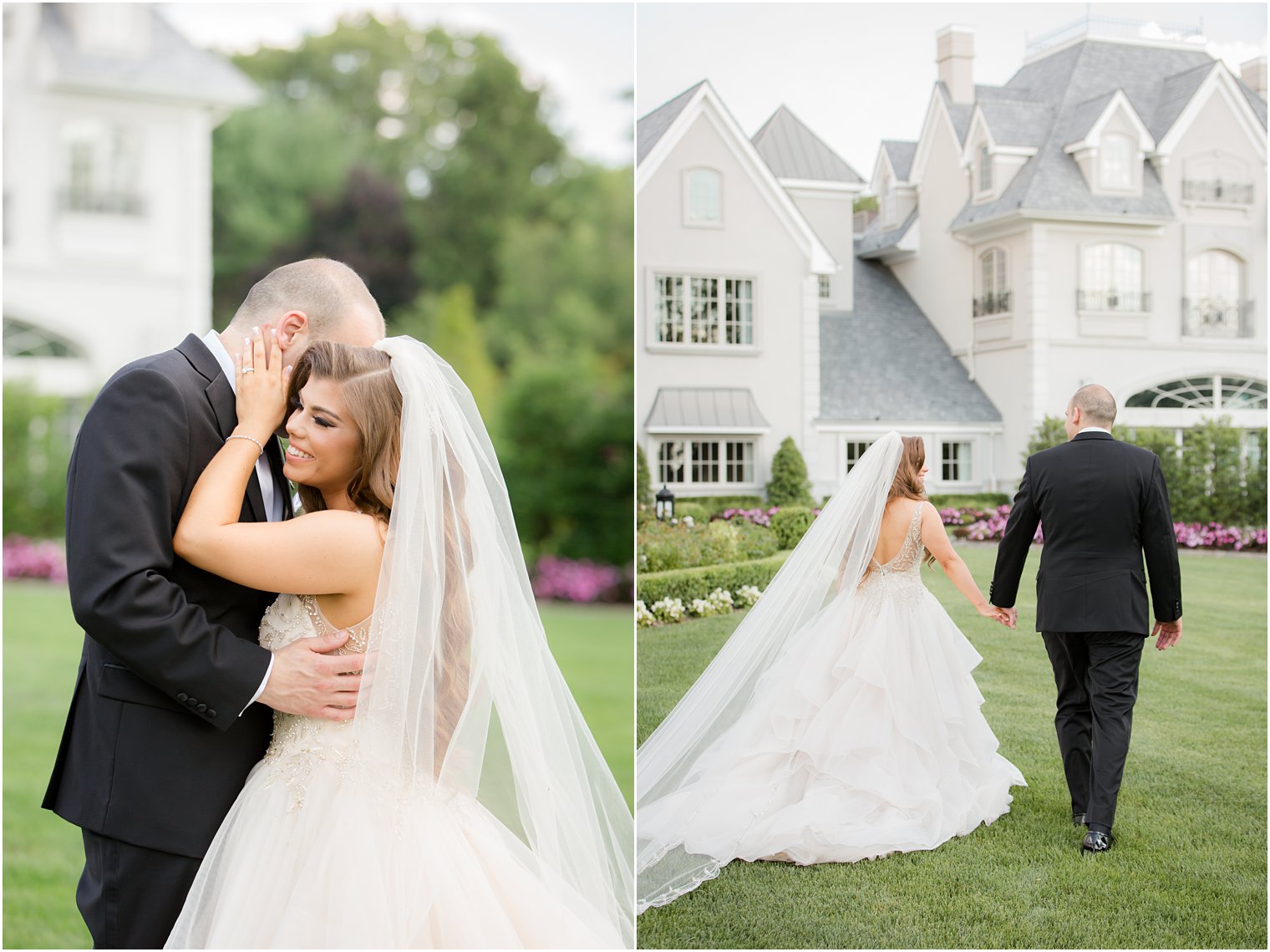 Wedding portraits at Park Chateau Estate in East Brunswick, NJ