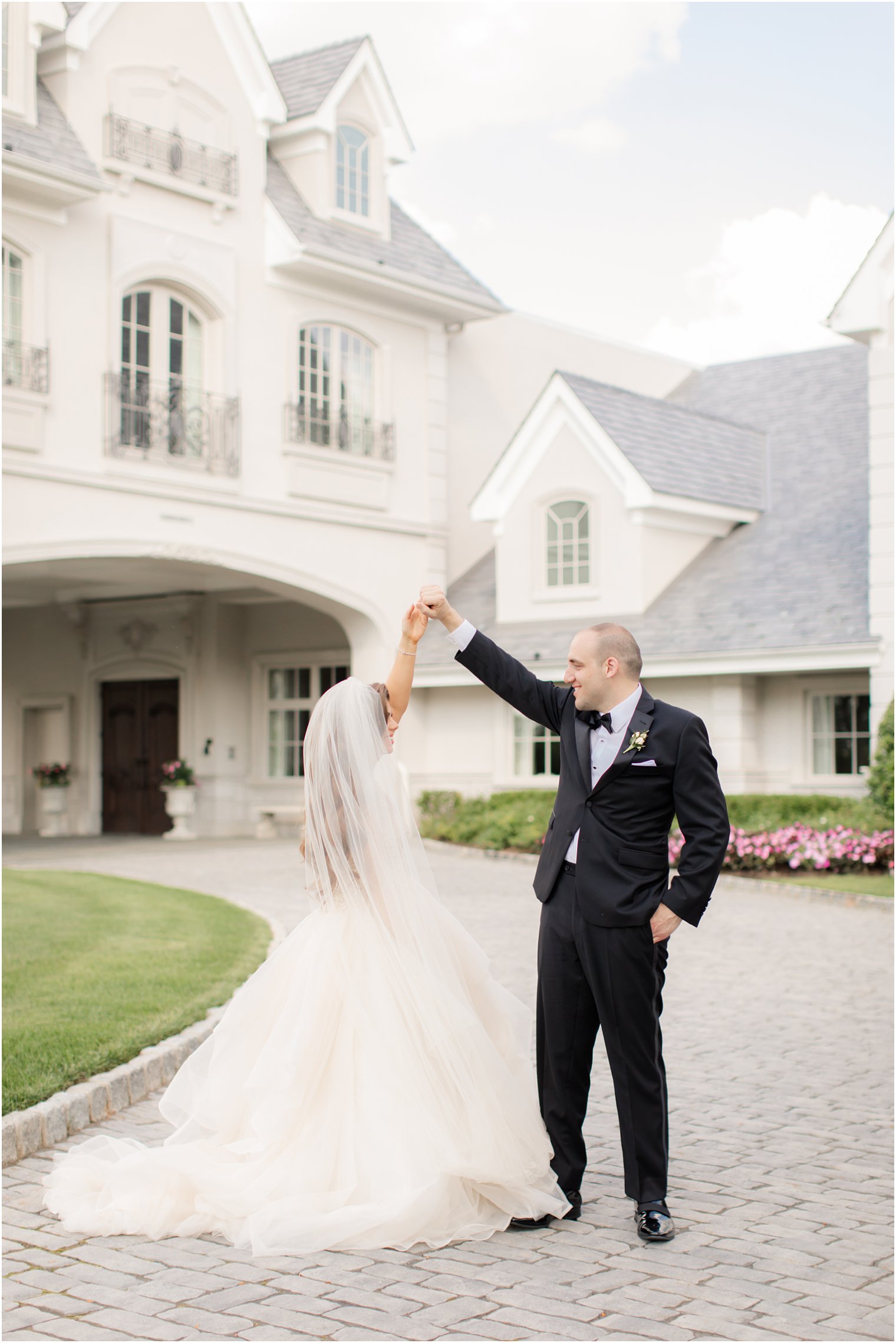 Wedding portraits at Park Chateau Estate in East Brunswick, NJ