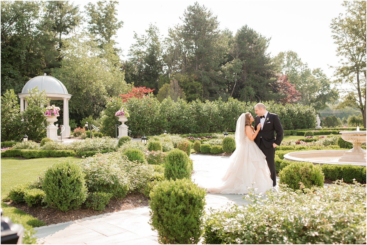 Wedding portraits at Park Chateau Estate in East Brunswick, NJ