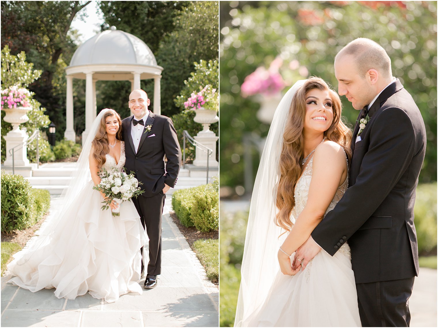 Wedding portraits at Park Chateau Estate in East Brunswick, NJ