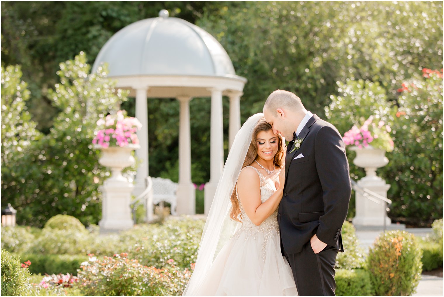 Wedding portraits at Park Chateau Estate in East Brunswick, NJ