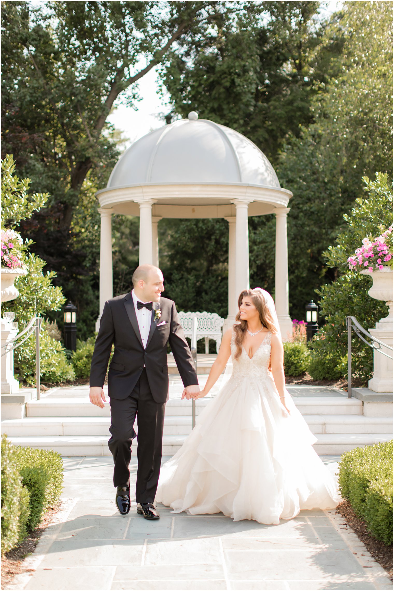 Wedding portraits at Park Chateau Estate in East Brunswick, NJ