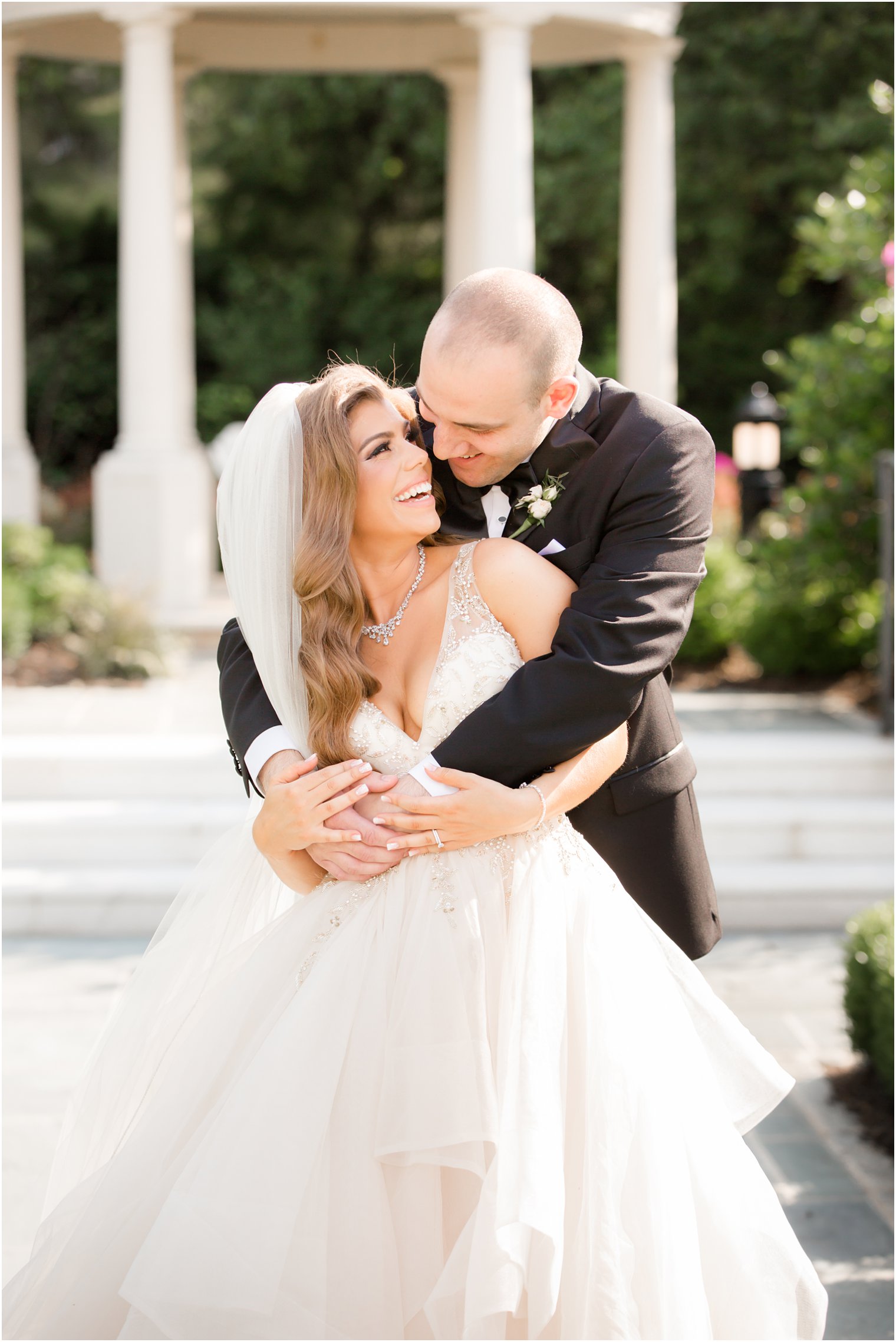 Wedding portraits at Park Chateau Estate in East Brunswick, NJ