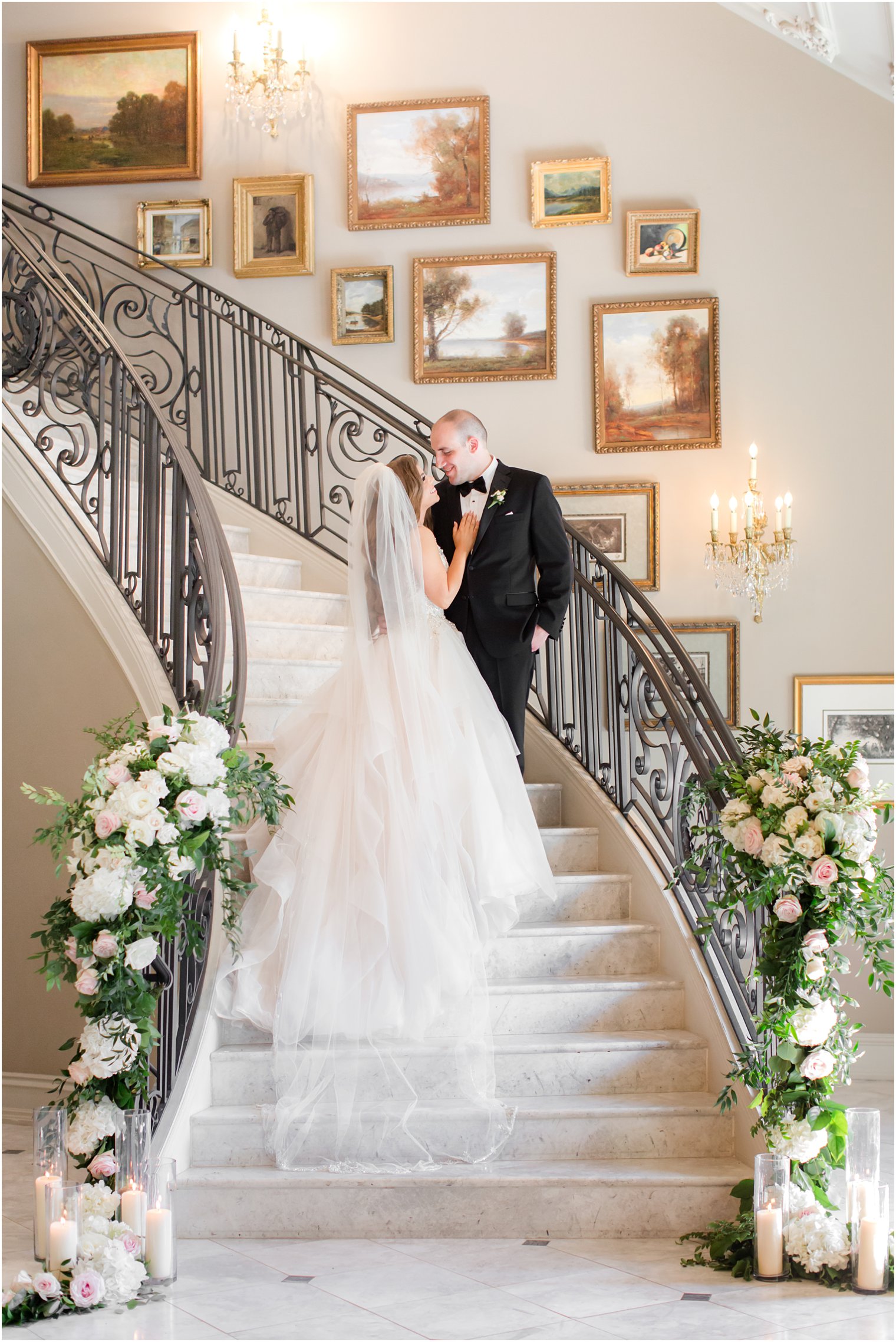 Wedding portraits at Park Chateau Estate in East Brunswick, NJ