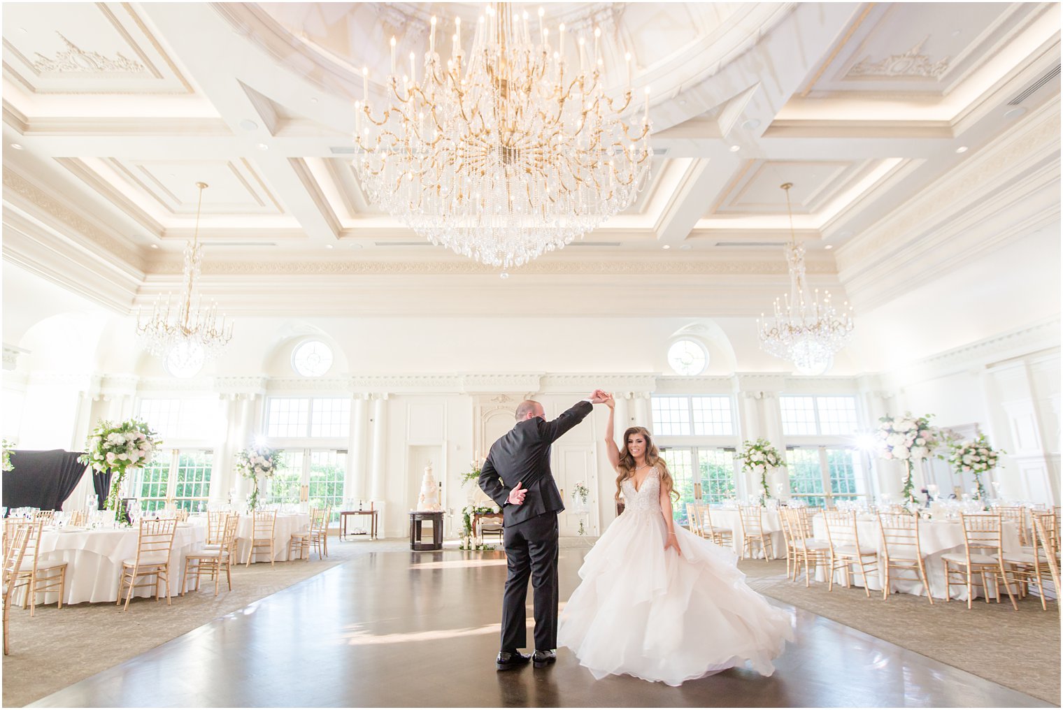 Wedding portraits at Park Chateau Estate in East Brunswick, NJ