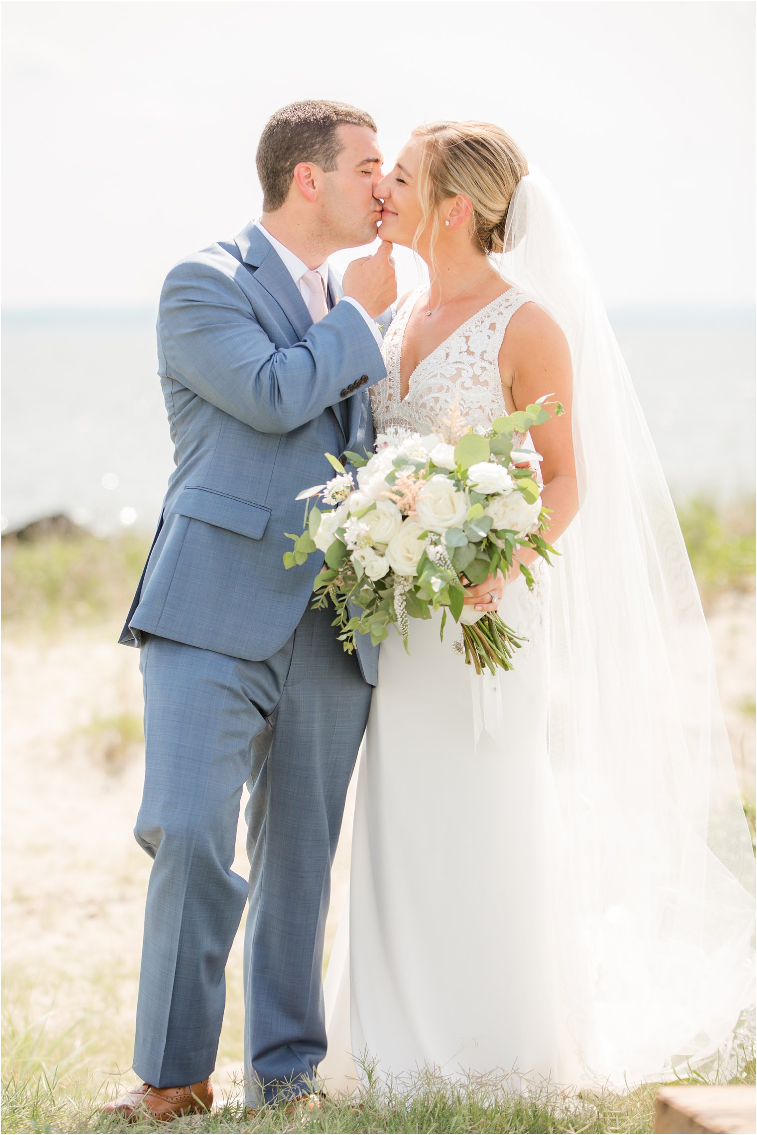 summer wedding portraits in New Jersey photographed by Idalia Photography