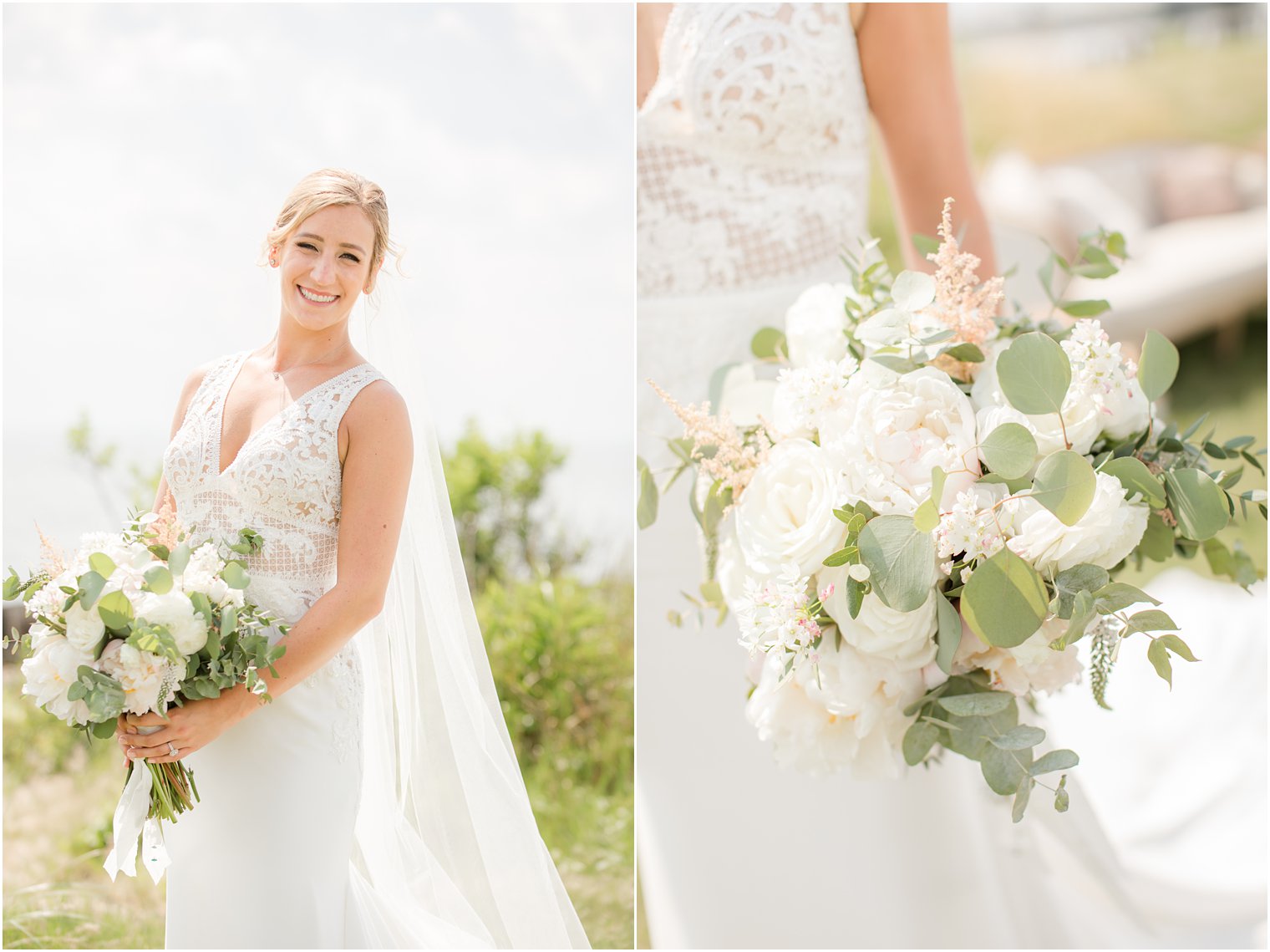 Faye and Renee's summer bridal bouquet photographed by Idalia Photography