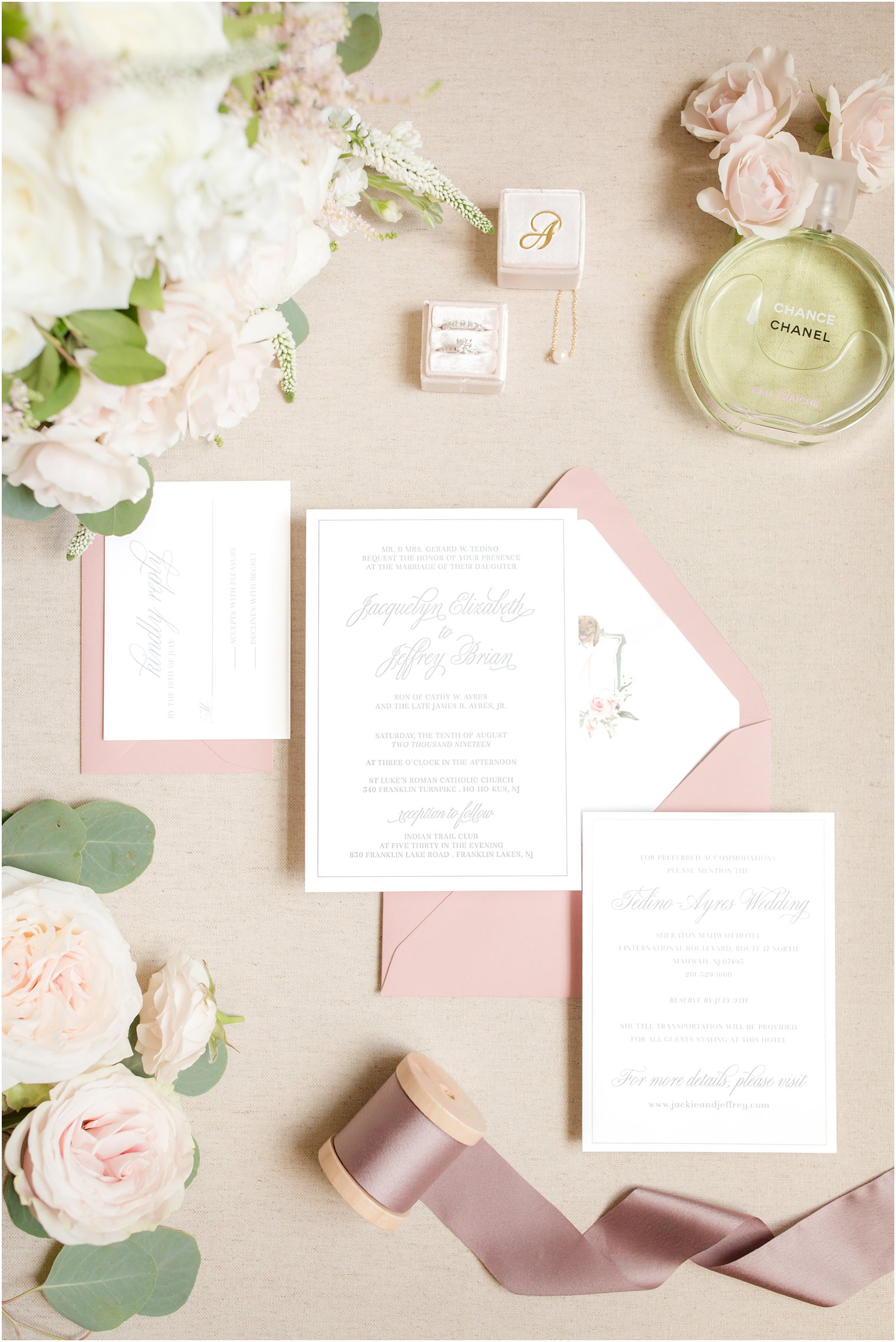 Wedding invitations by Narrative Designs Co.
