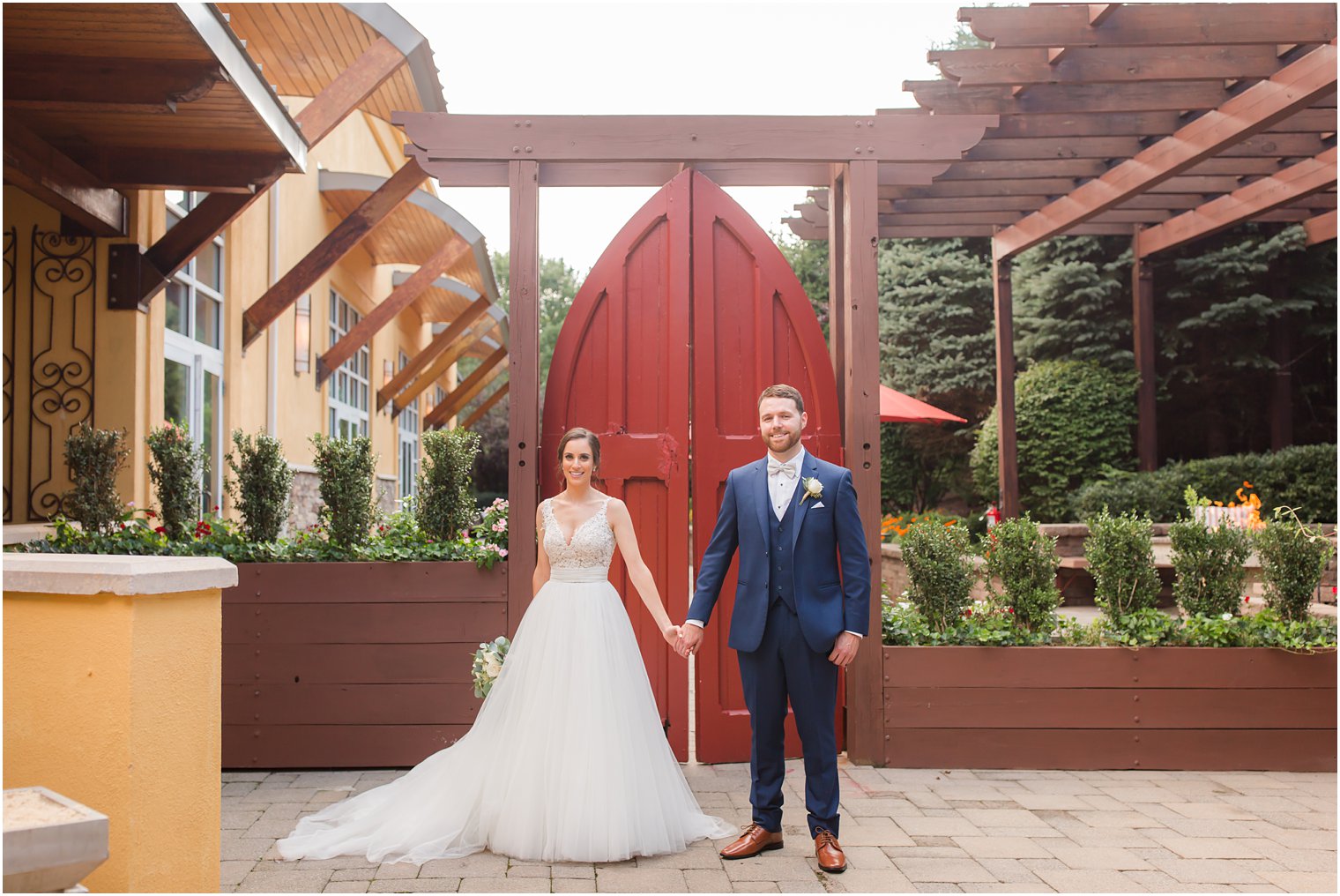 Wedding portraits at Stone House at Stirling Ridge Wedding Photos by NJ Wedding Photographers Idalia Photography