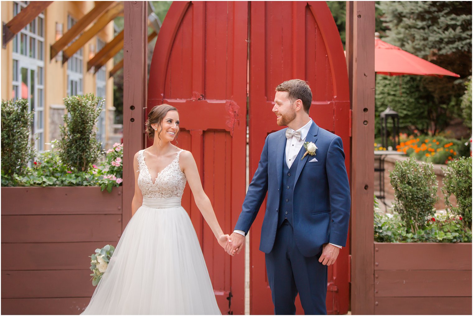 Wedding portraits at Stone House at Stirling Ridge Wedding Photos by NJ Wedding Photographers Idalia Photography