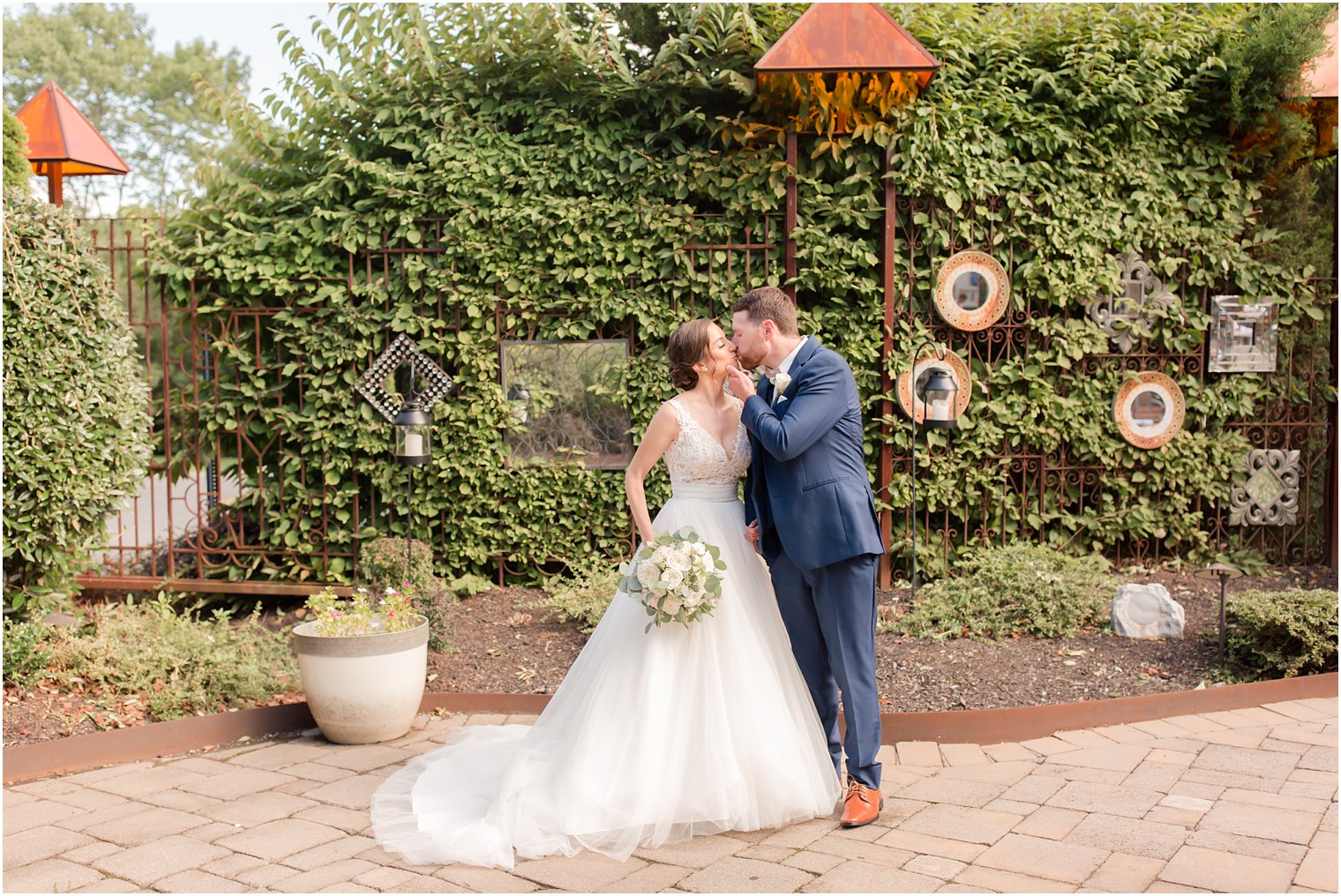 Wedding portraits at Stone House at Stirling Ridge Wedding Photos by NJ Wedding Photographers Idalia Photography