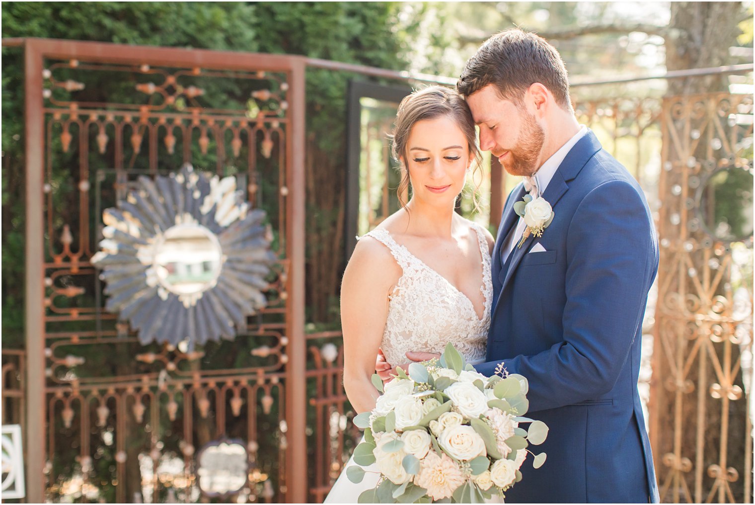 Wedding portraits at Stone House at Stirling Ridge Wedding Photos by NJ Wedding Photographers Idalia Photography