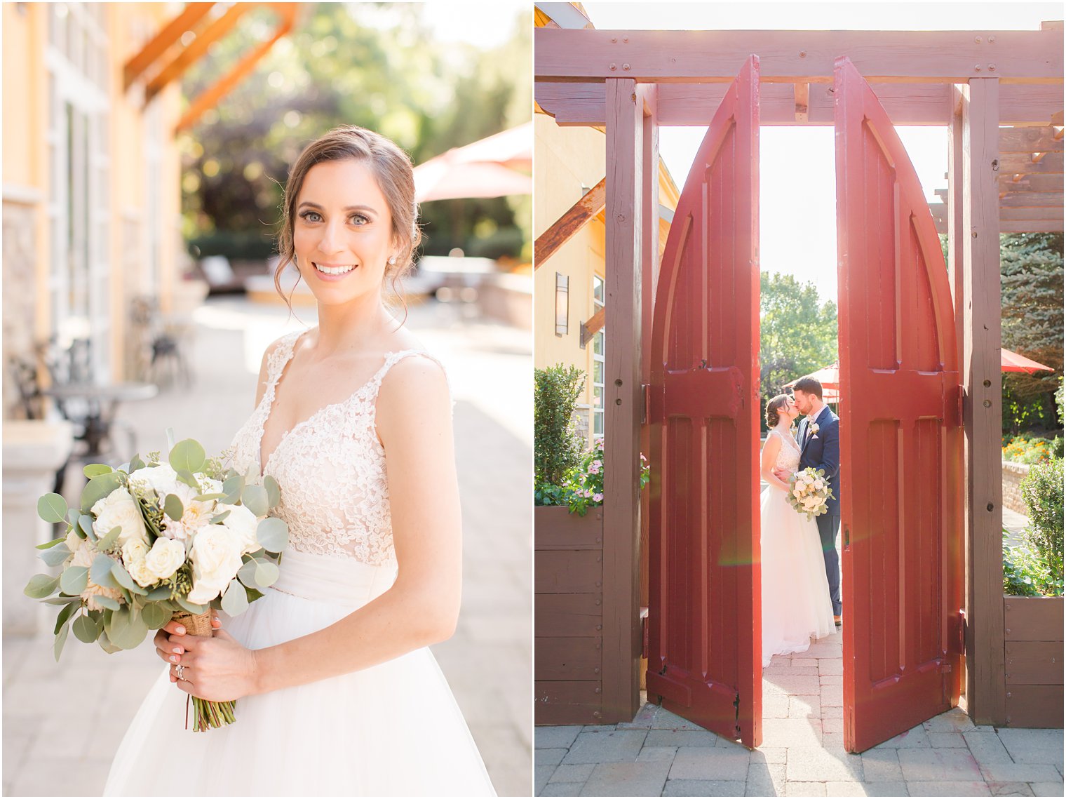 Wedding portraits at Stone House at Stirling Ridge Wedding Photos by NJ Wedding Photographers Idalia Photography