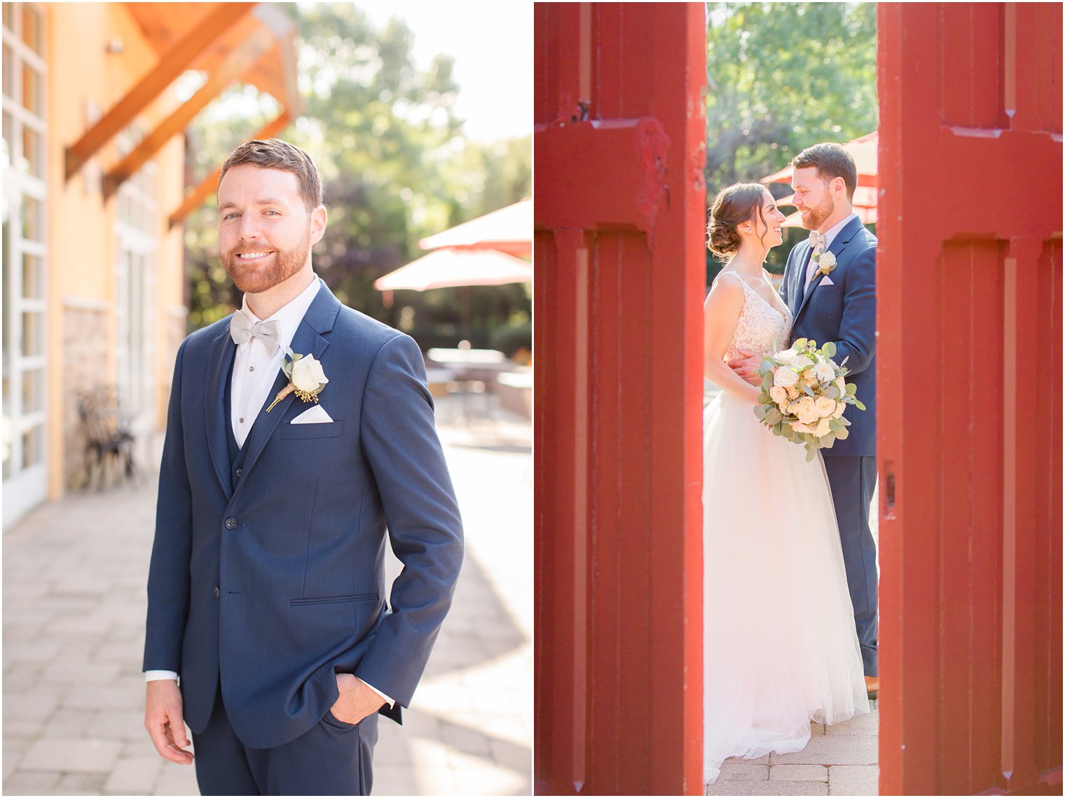 Wedding portraits at Stone House at Stirling Ridge Wedding Photos by NJ Wedding Photographers Idalia Photography