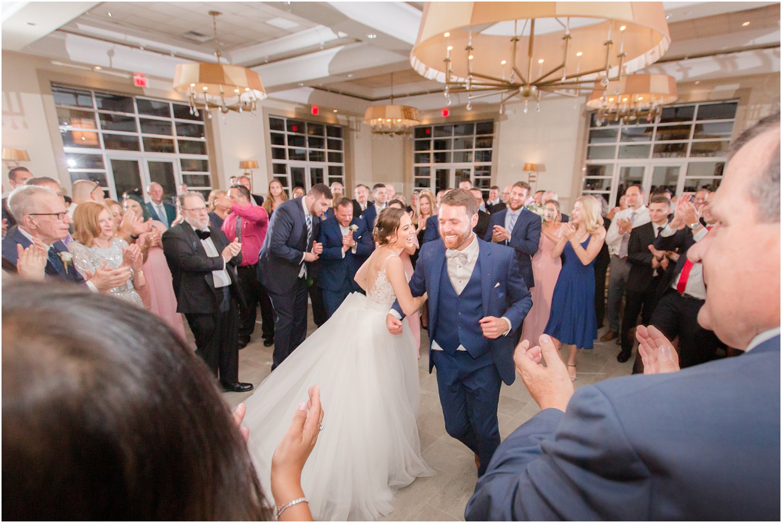 Hora during wedding reception at Stone House at Stirling Ridge Wedding Photos by NJ Wedding Photographers Idalia Photography