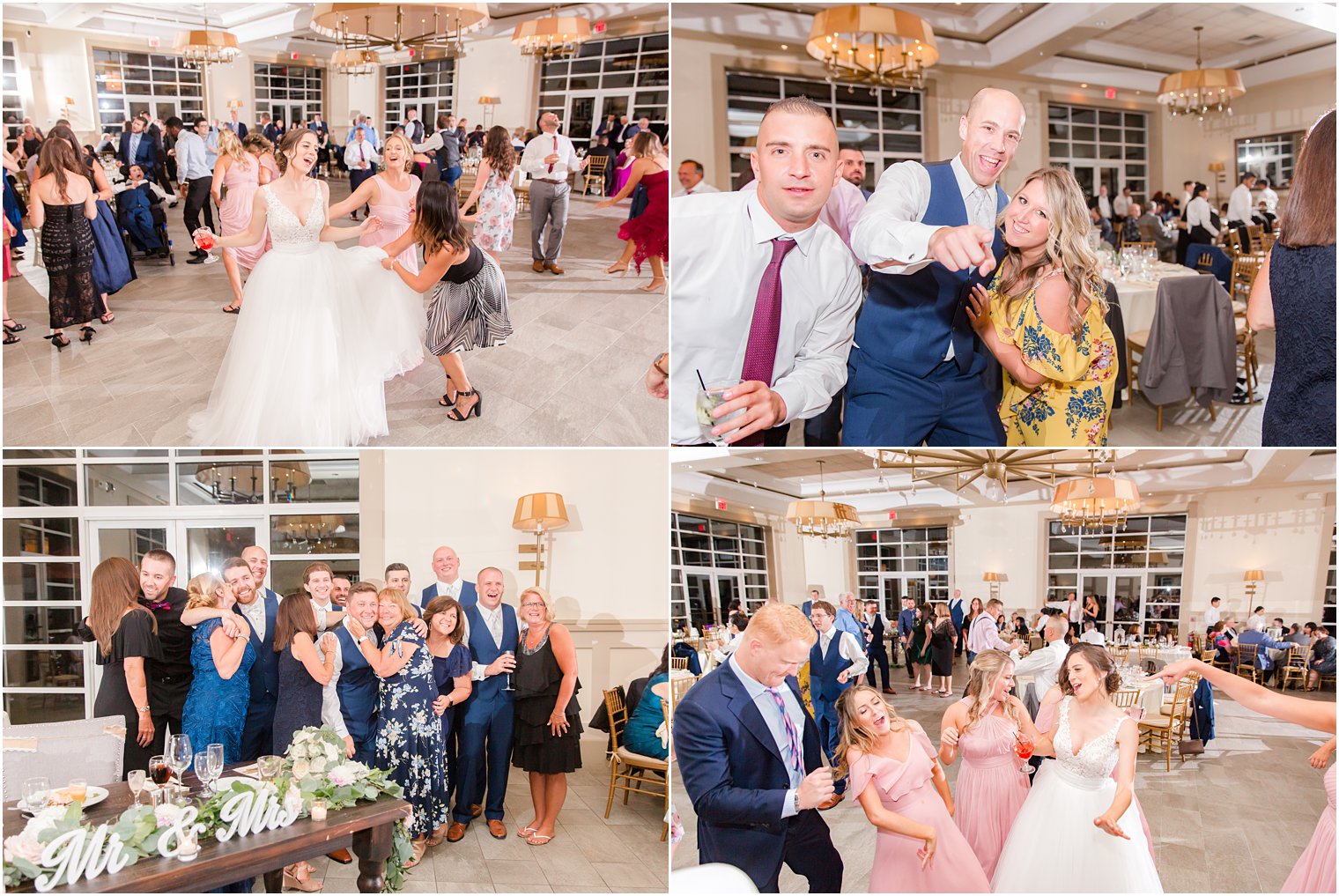 Wedding reception at Stone House at Stirling Ridge Wedding Photos by NJ Wedding Photographers Idalia Photography