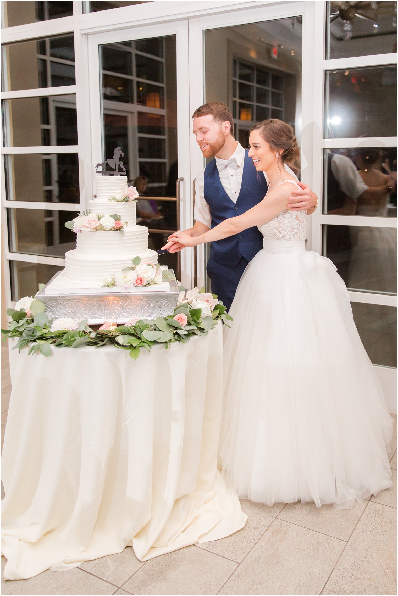 Wedding reception at Stone House at Stirling Ridge Wedding Photos by NJ Wedding Photographers Idalia Photography