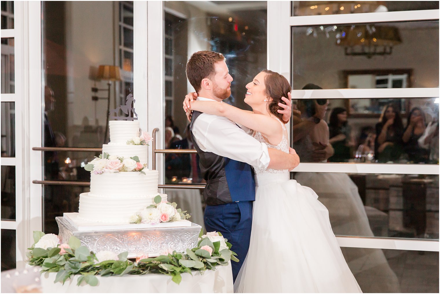 Wedding reception at Stone House at Stirling Ridge Wedding Photos by NJ Wedding Photographers Idalia Photography